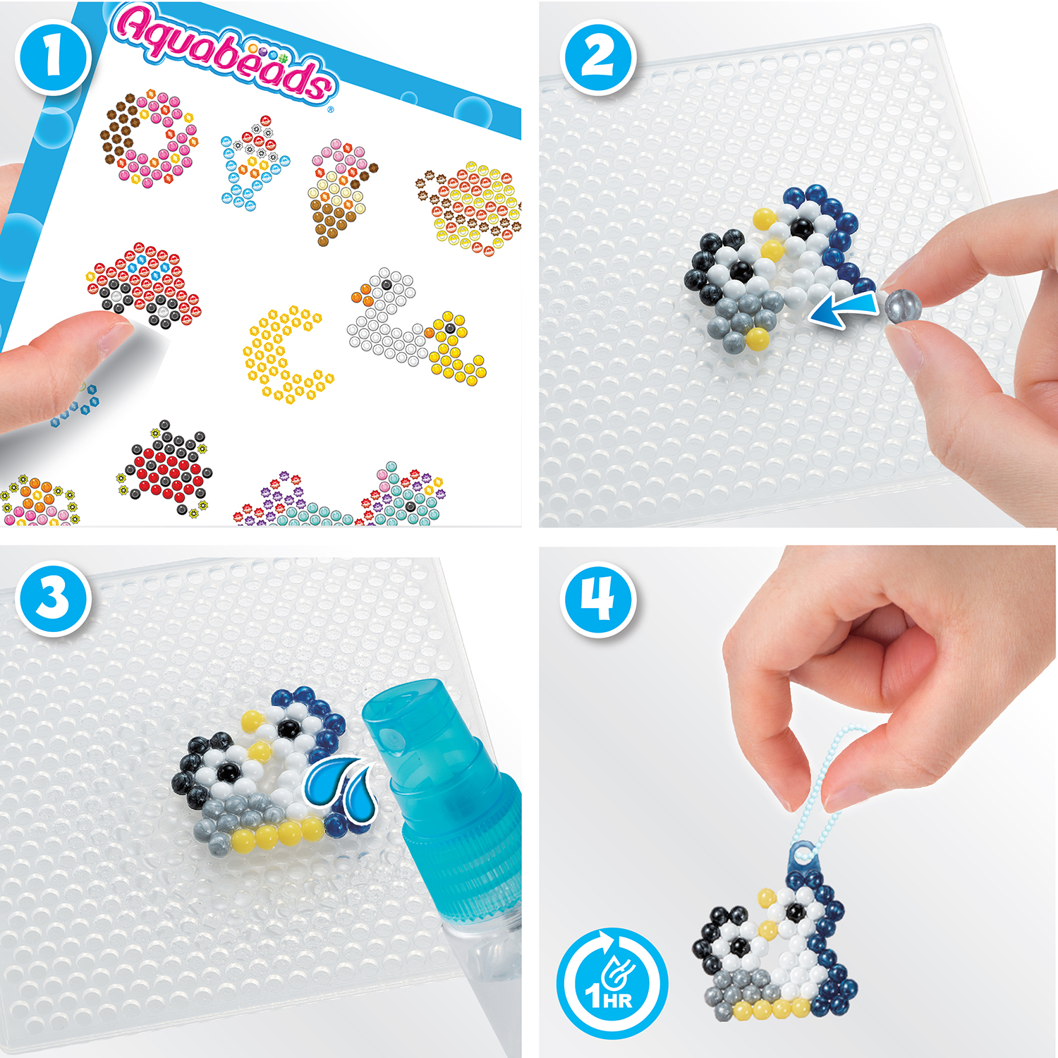 Аквамозаика Aquabeads Изумительные брелоки - фото 5