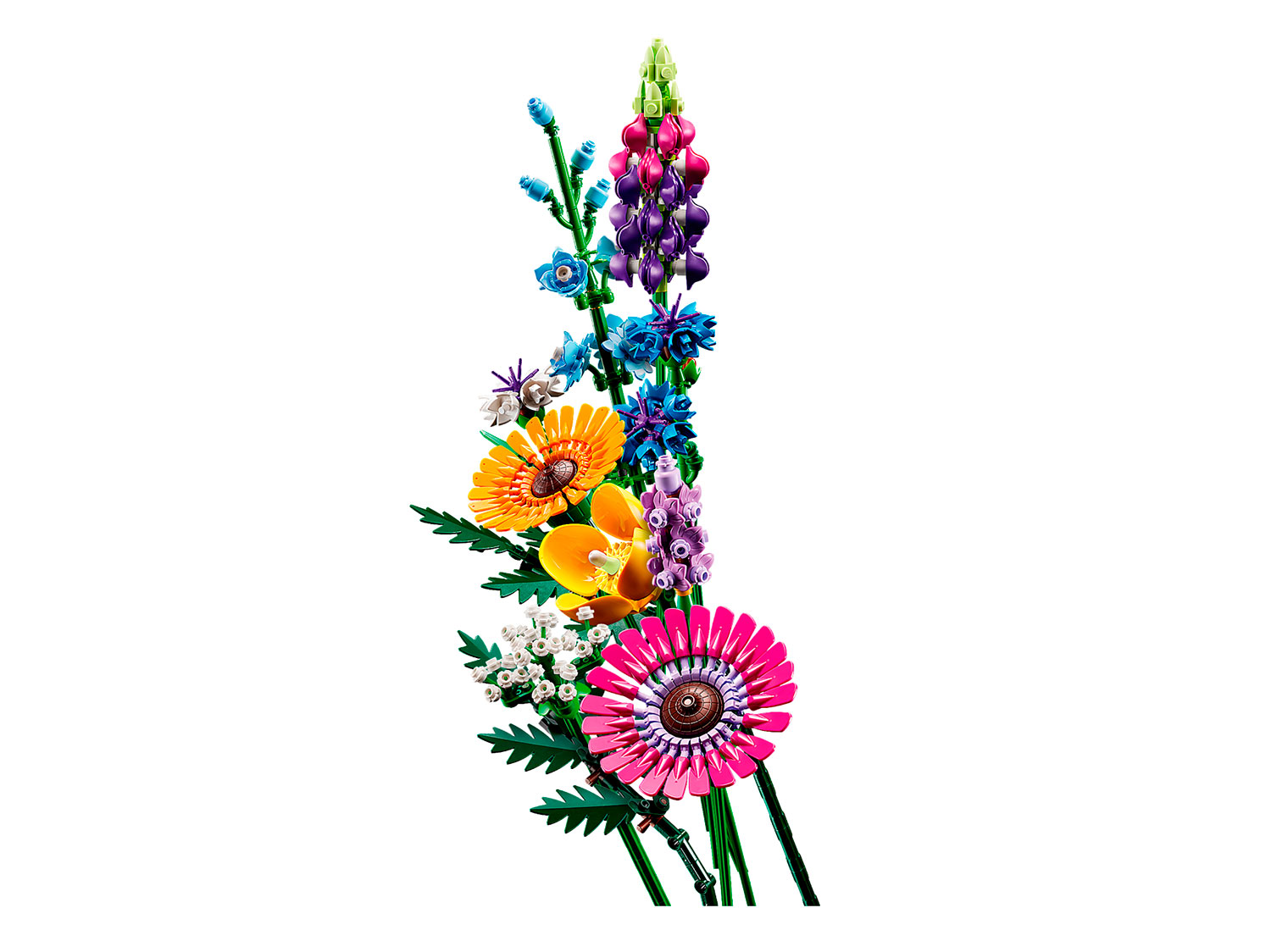 Конструктор LEGO Icons Букет полевых цветов 10313 939 дет. - фото 4