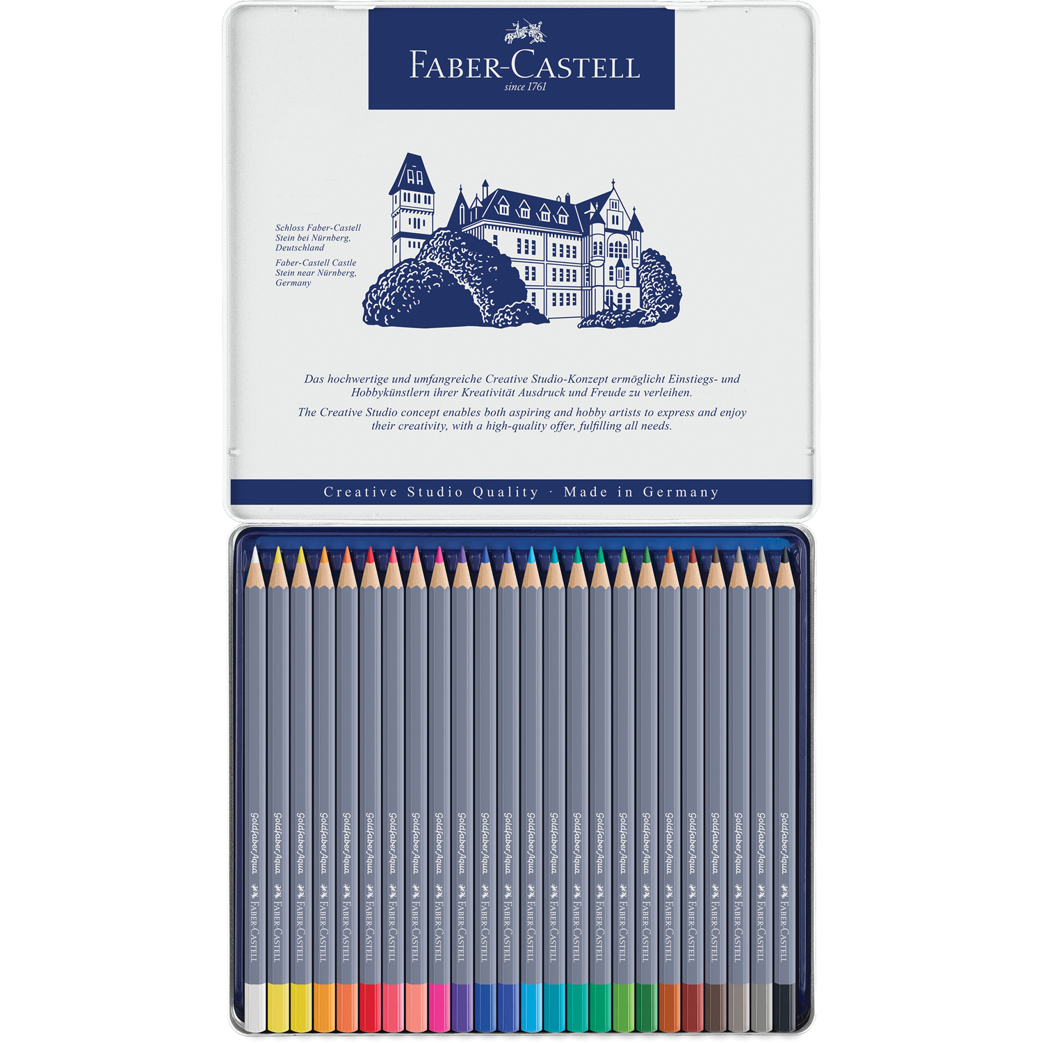 Краски акварель Faber Castell 24 цв. - фото 2