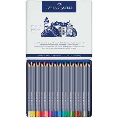 Краски акварель Faber Castell 24 цв.