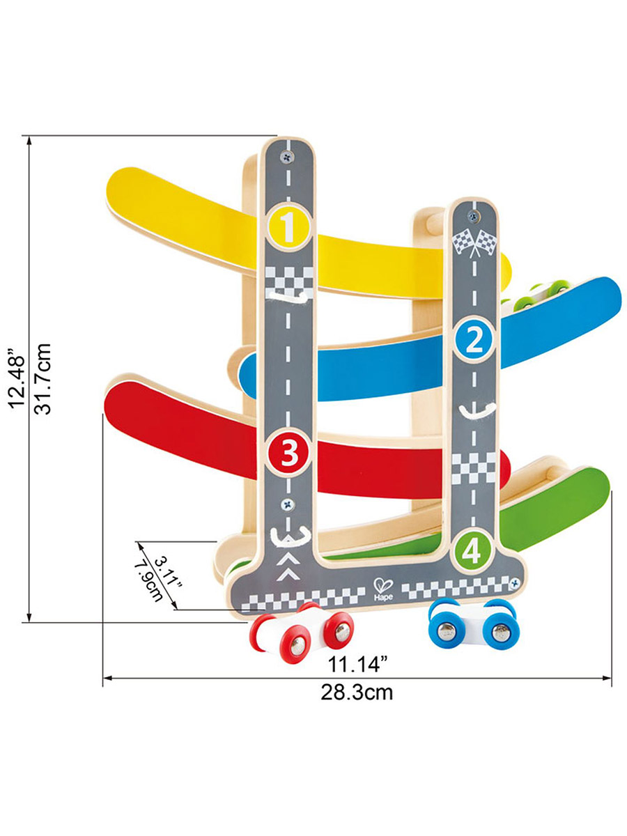 Трек Hape Быстрый переворот E0438_HP - фото 4
