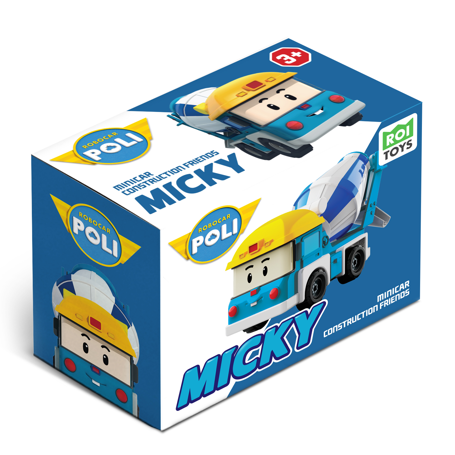 Бетономешалка Robocar Poli Микки MRT-758 - фото 4