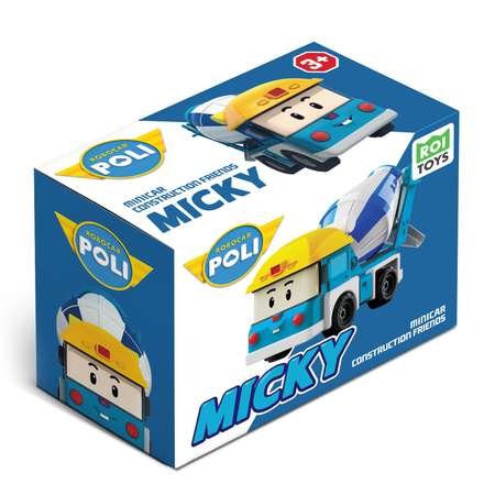 Бетономешалка Robocar Poli Микки