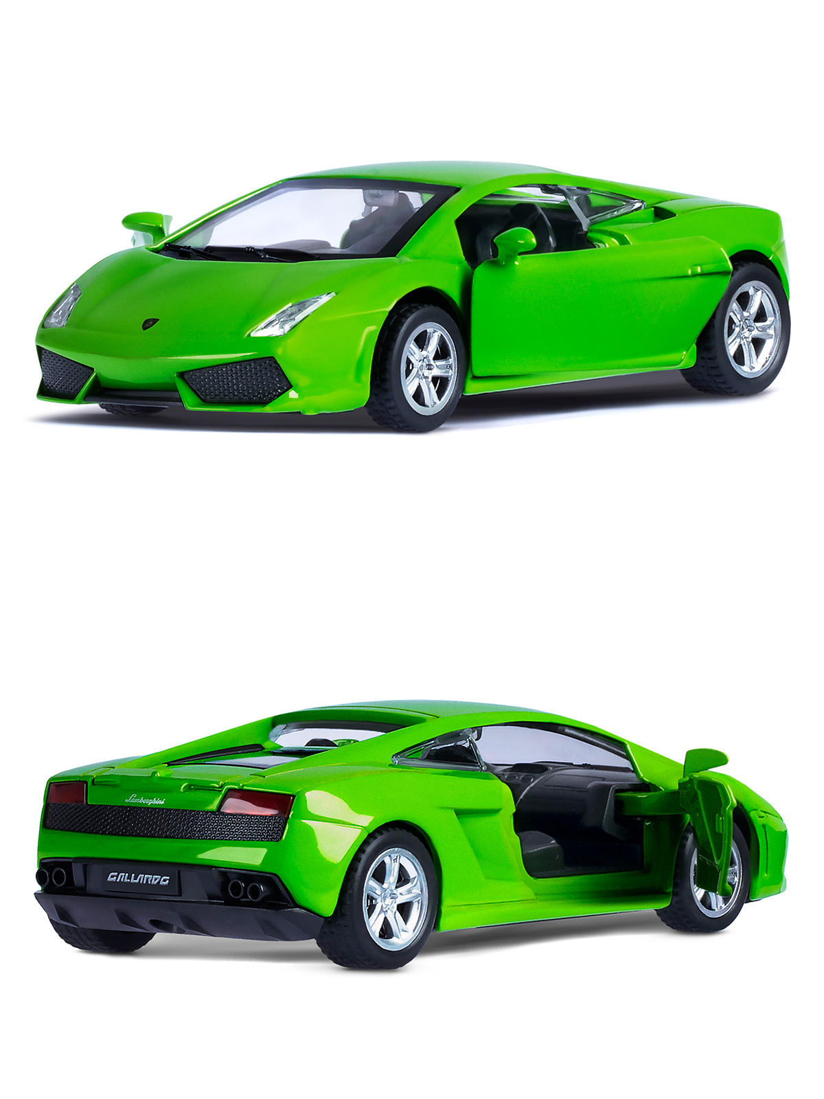 Автомобиль АВТОпанорама Lamborghini Gallardo LP560 4 1:43 JB1200136 - фото 7