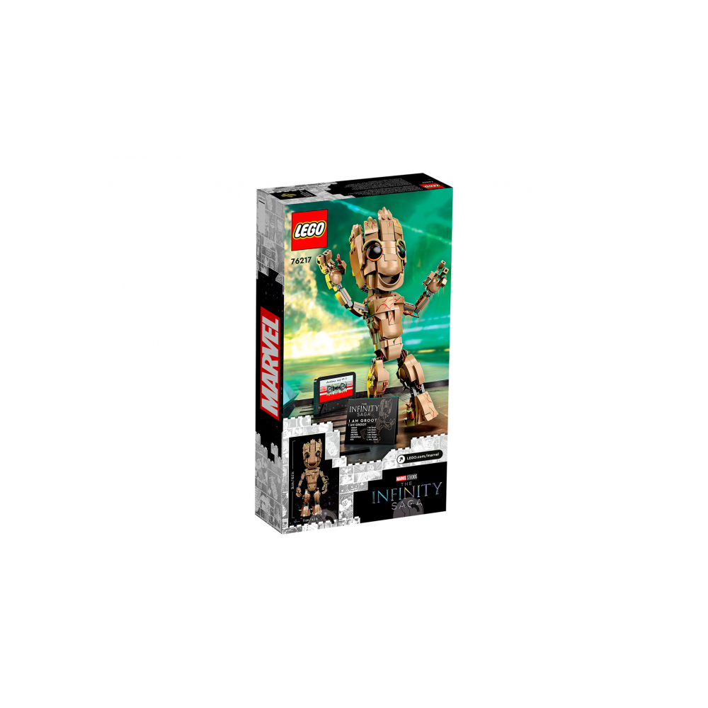 Конструктор LEGO Marvel Super Heroes Я есть Грут 76217 372 дет. - фото 2