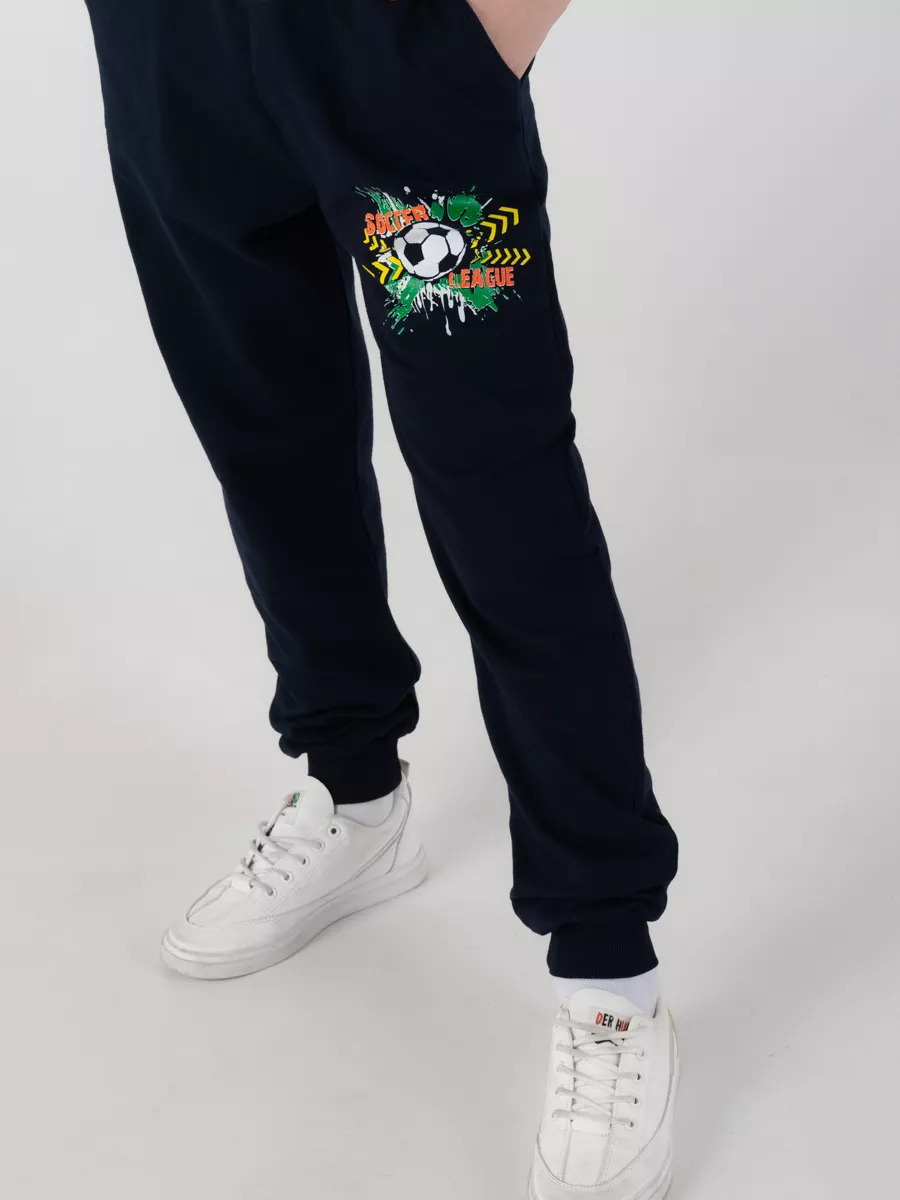 Брюки спортивные DANKIDS БрюкиSOCCER-чёрный- Ронда - фото 1