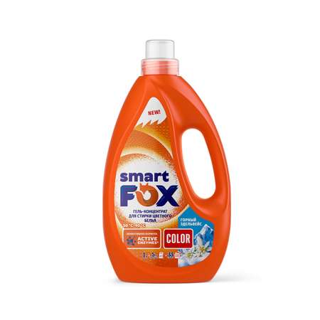 Гель для стирки Smart Fox Горный эдельвейс 1л