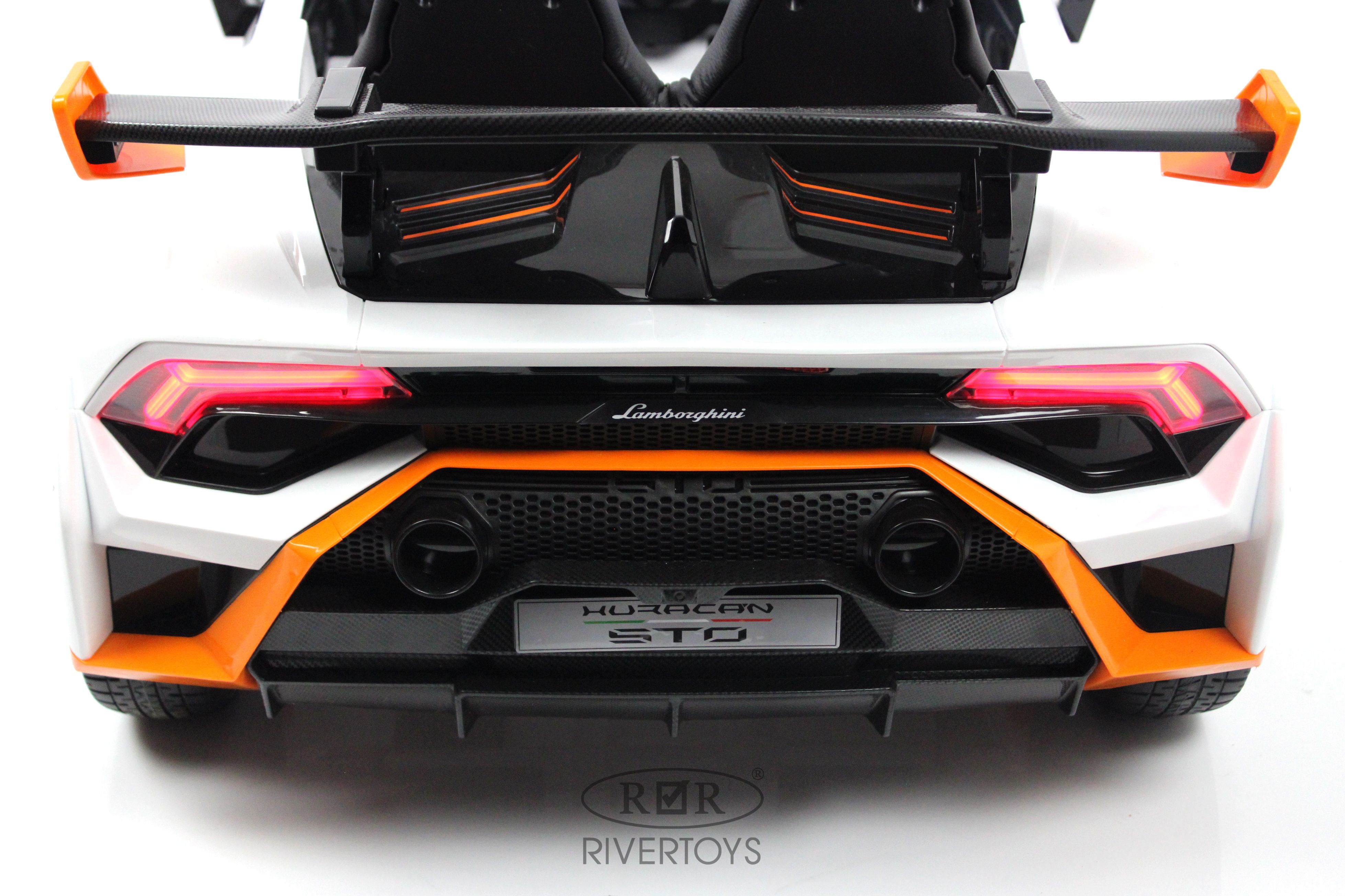 Электромобиль RIVERTOYS Lamborghini E888EE-WHITE С пультом ДУ - фото 22