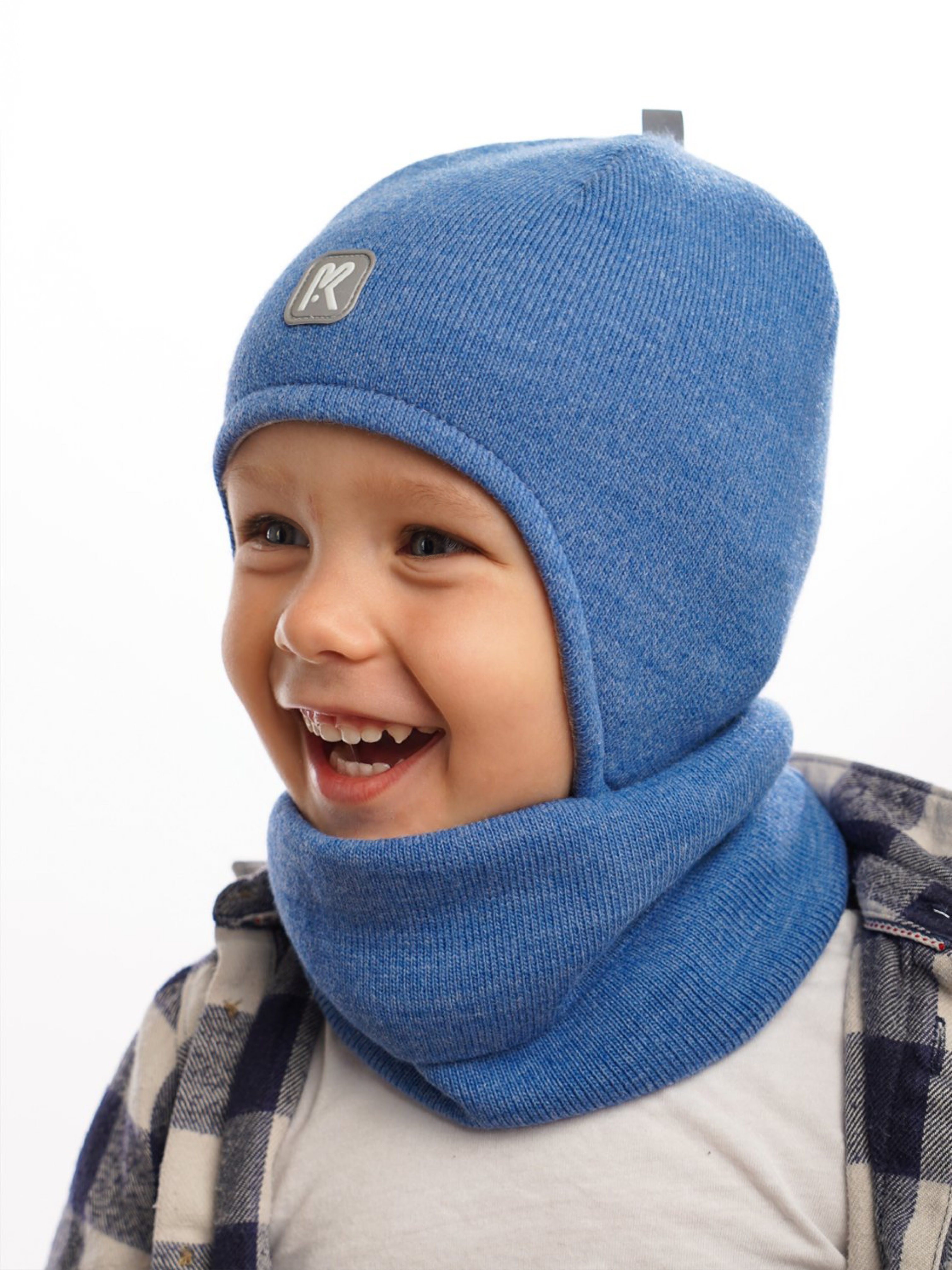 Шапка и снуд ПриКиндер U-Sp232724 Цвет: Джинс - фото 9