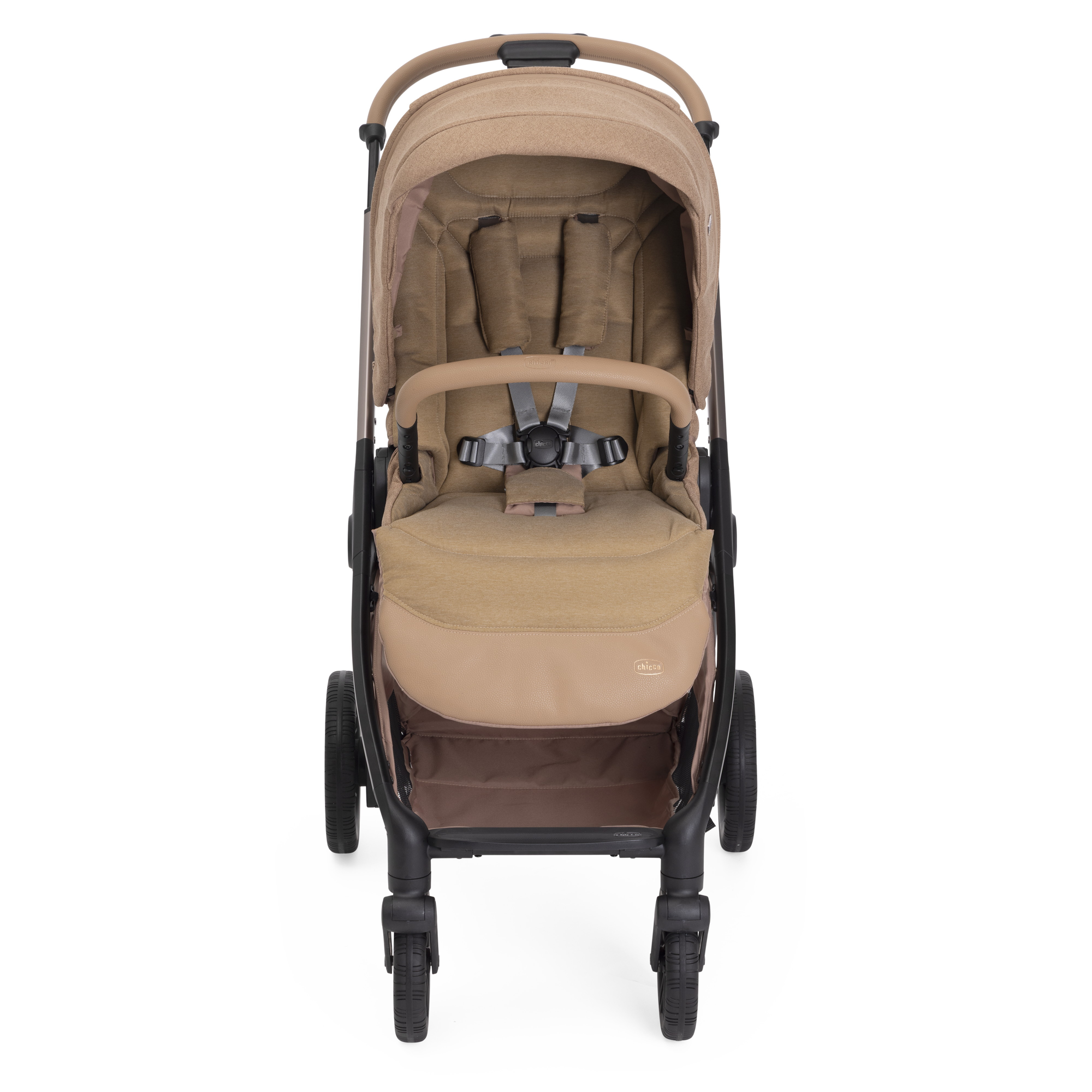 Коляска прогулочная Chicco коричневый - фото 15