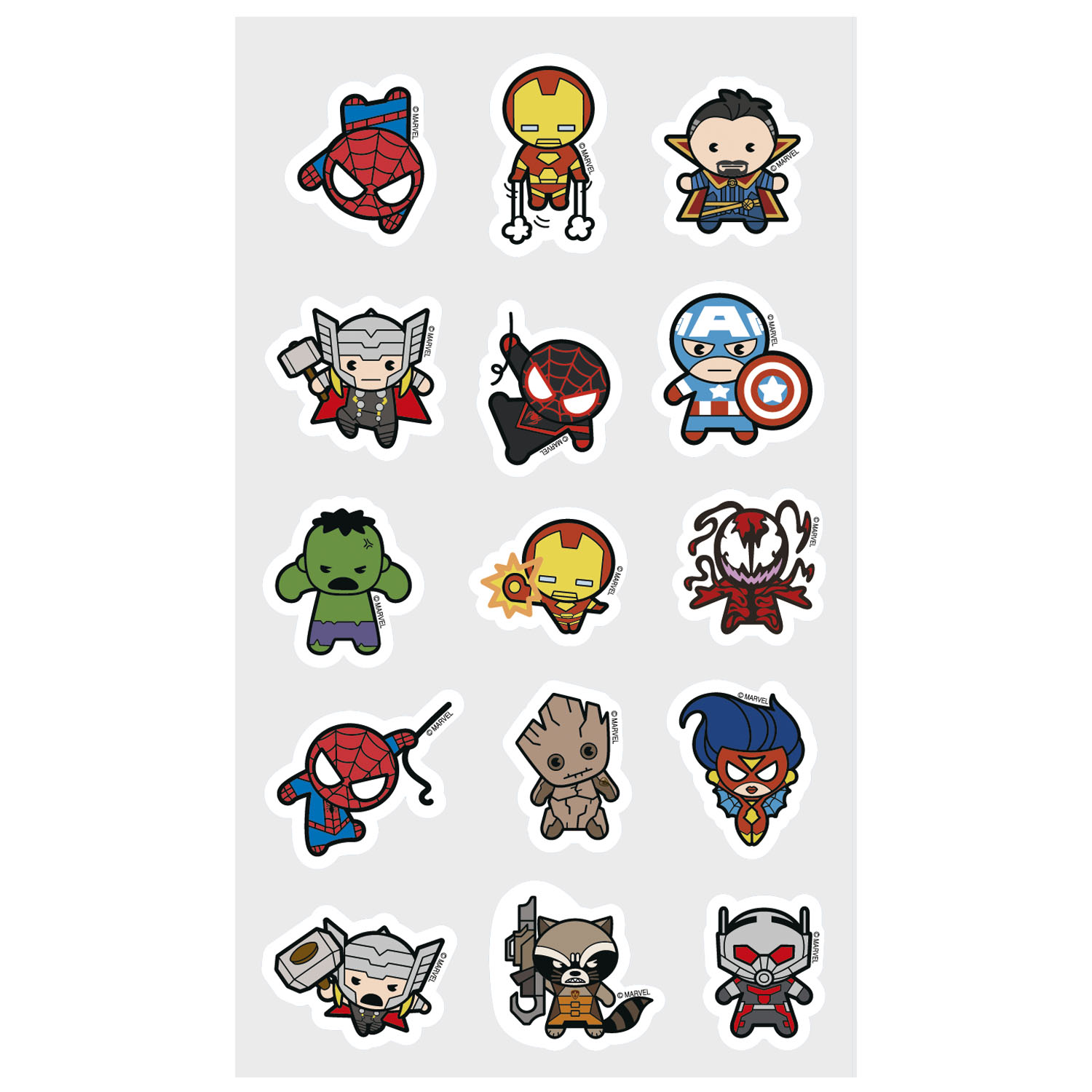 Наклейки Marvel - фото 1