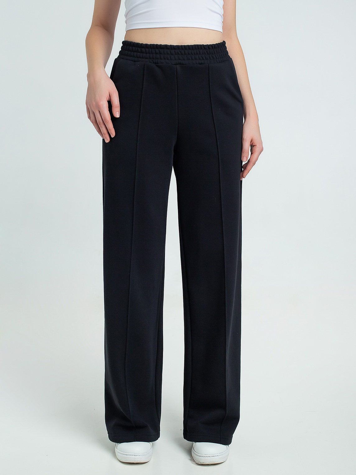 Брюки Агапэ 1021_черный - фото 1