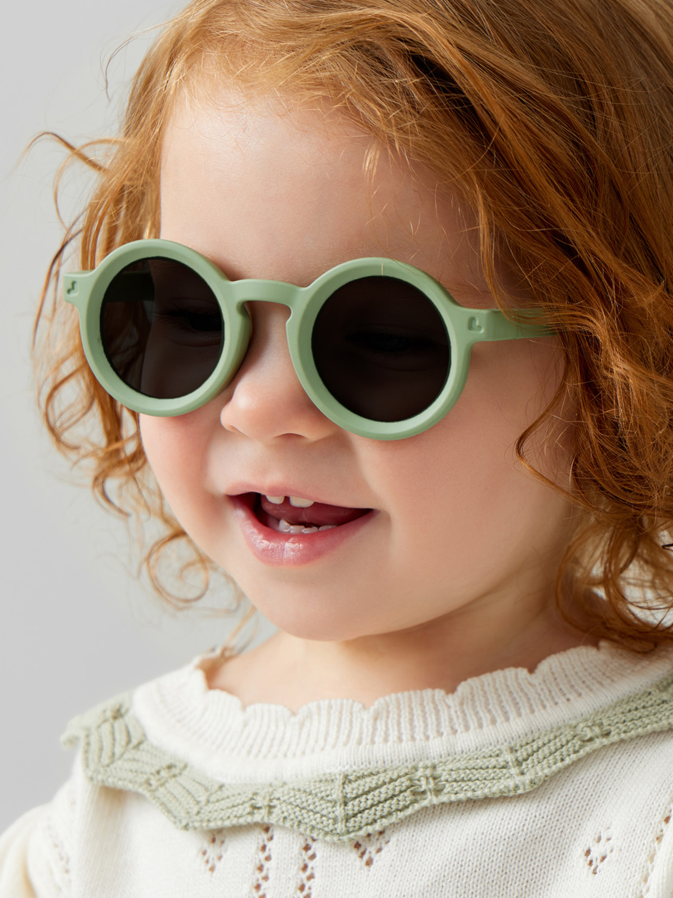 Очки солнцезащитные Happy Baby 50687_green - фото 1