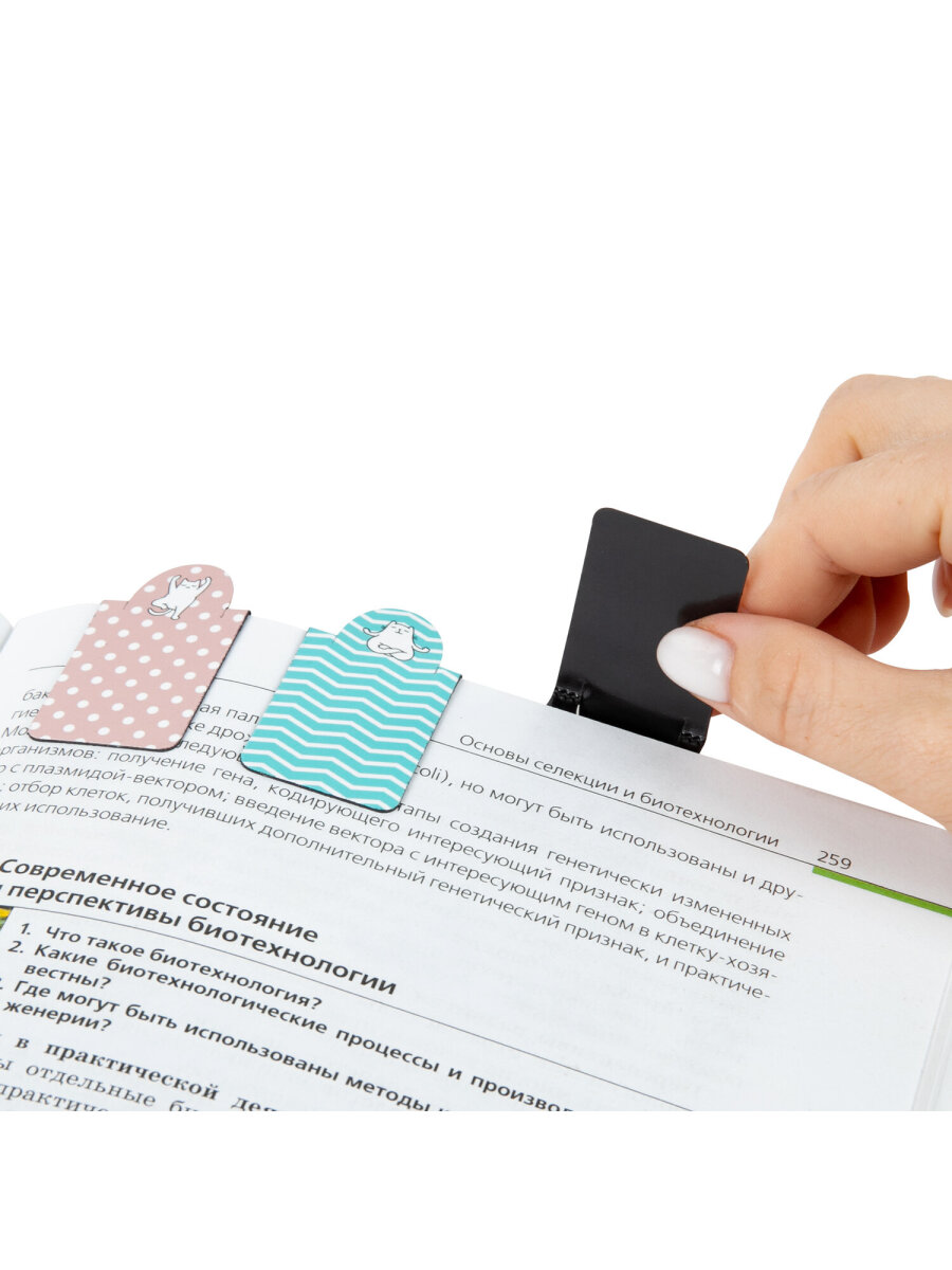 Магнитная закладка Brauberg 6 шт. - фото 7