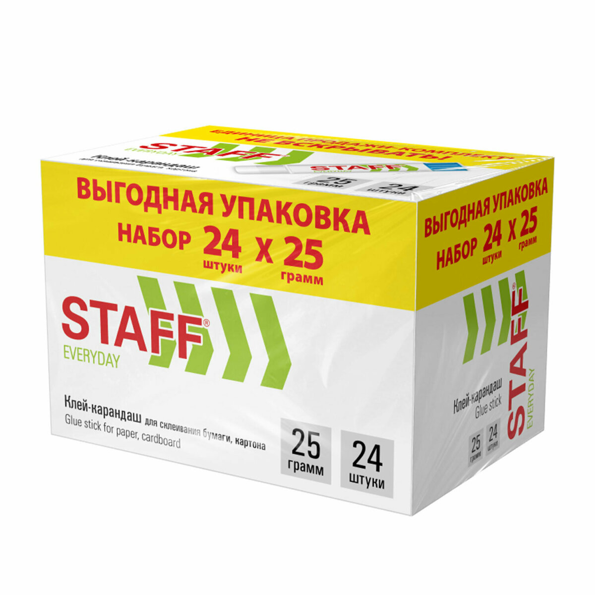 Клей-карандаш Staff 24 шт. - фото 2