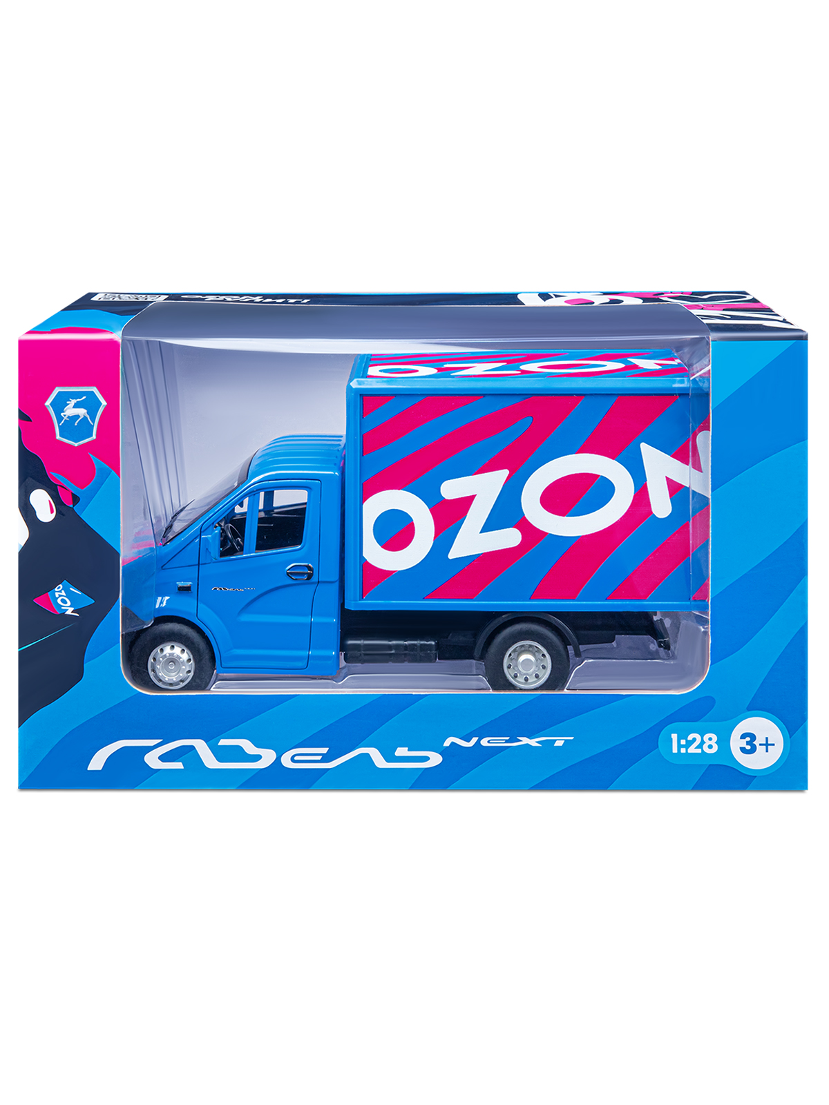 Грузовик Ozon ГАЗель Next Ozon 1:28 JB0405418 - фото 10