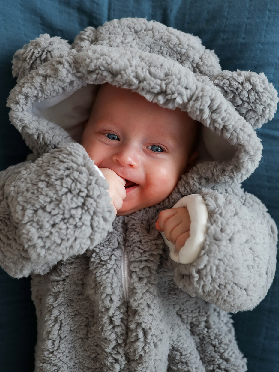 Комбинезон Bunnyphant В072/серый - фото 3