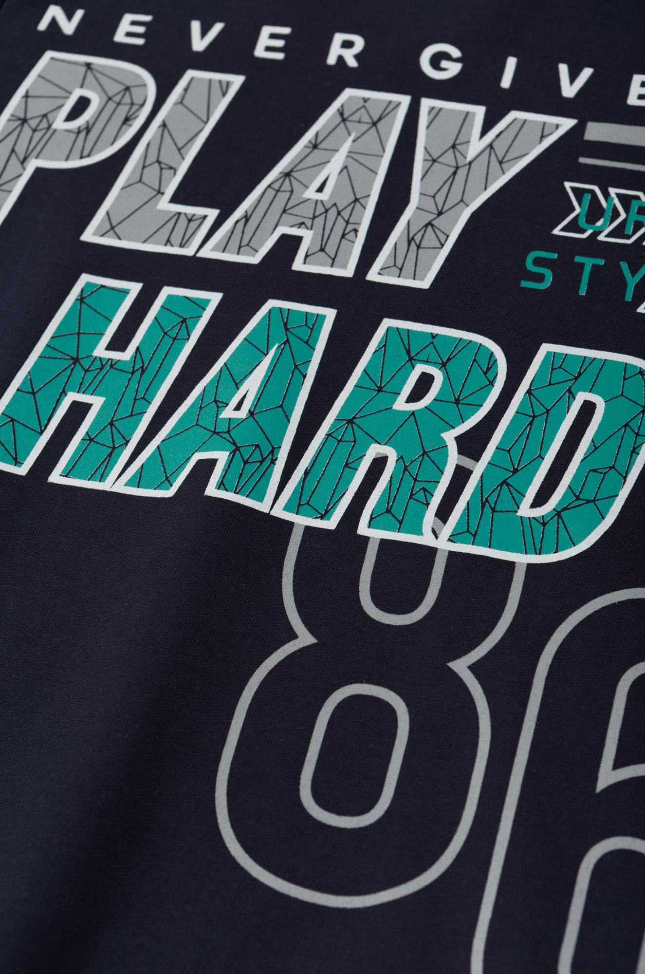 Свитшот СЛОНЁНОК МИМИ SH739-темно-синий Play hard - фото 2