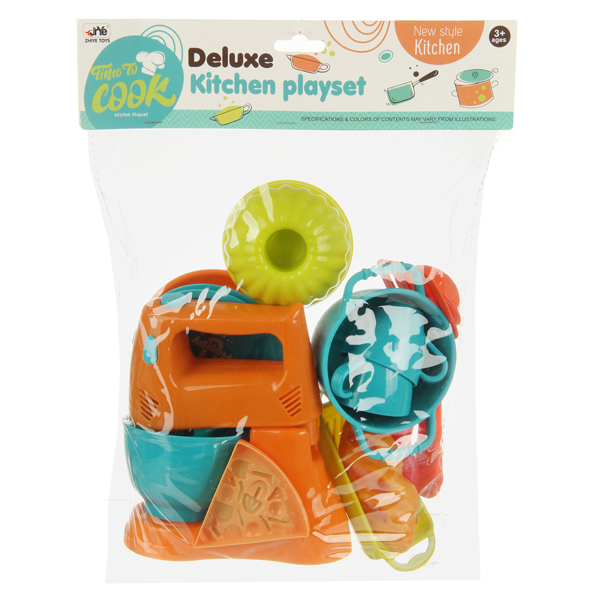Игрушка Veld Co миксер, продукты, посуда 18 предм. - фото 8