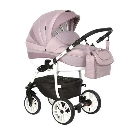 Коляска 2в1 Indigo Indigo (04) темная пудра