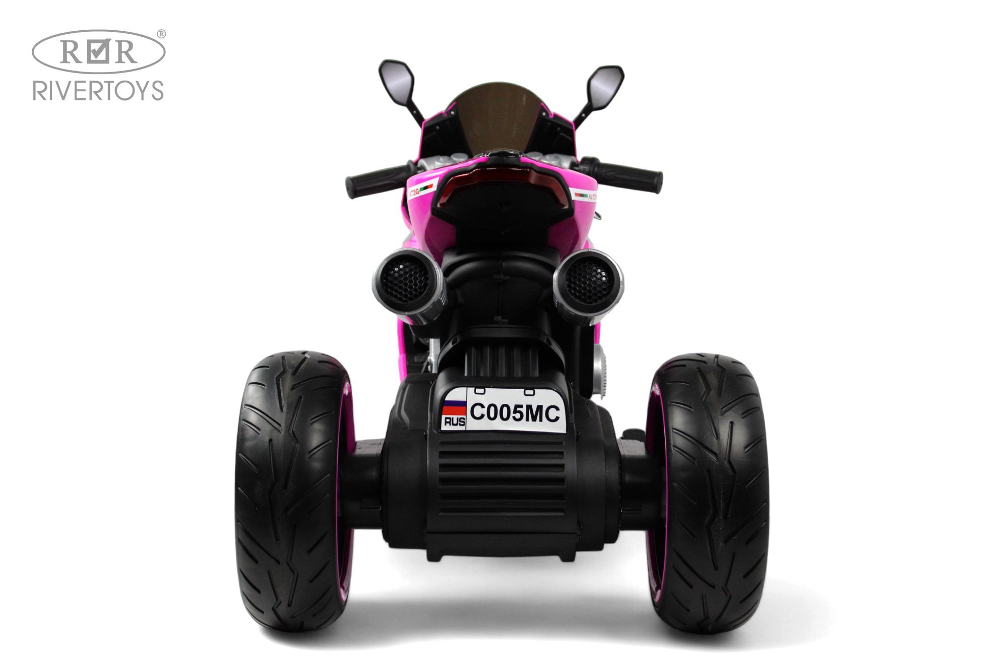 Электромобиль RIVERTOYS C005MC-PINK - фото 3