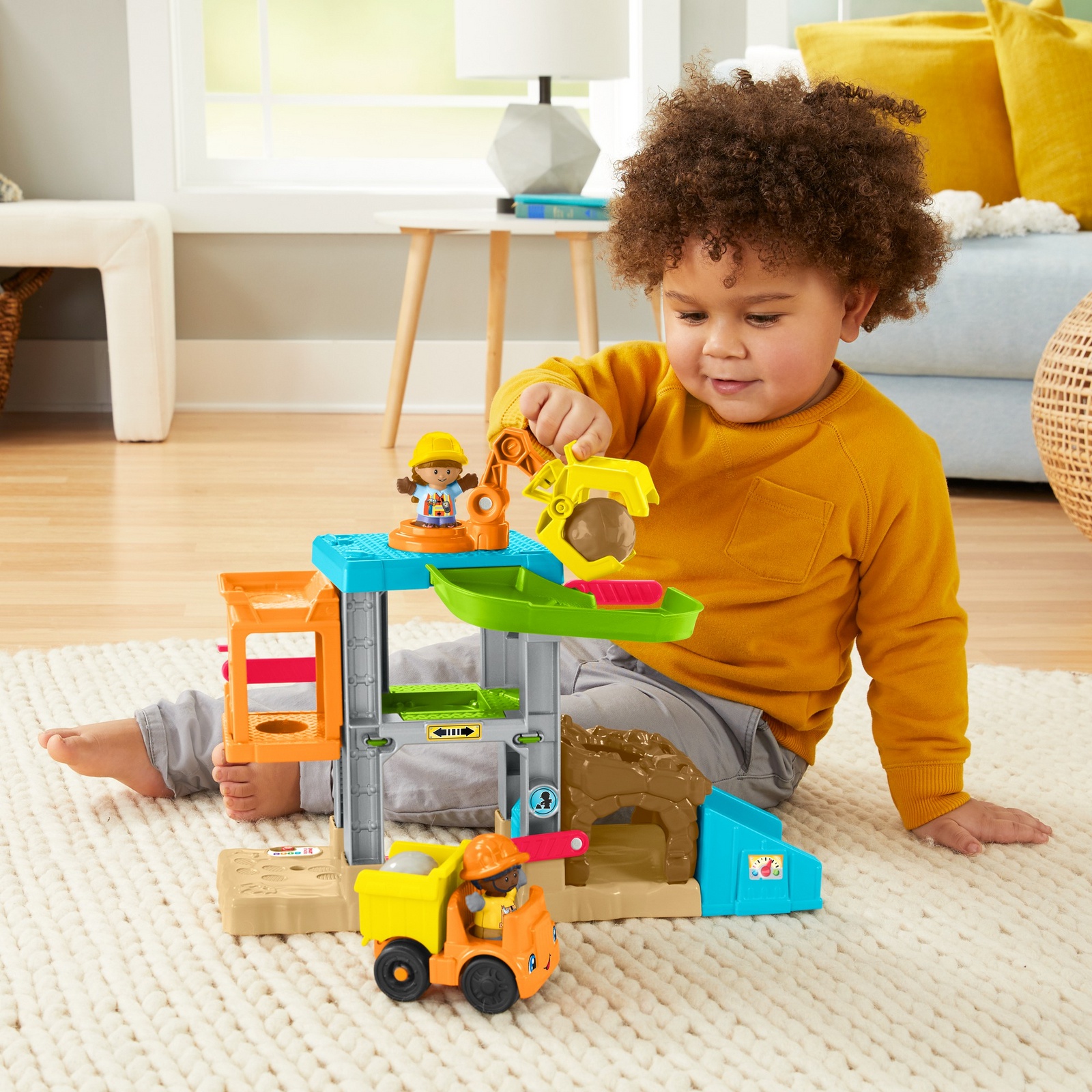 Игровой набор Fisher Price Little People Стройка - фото 15