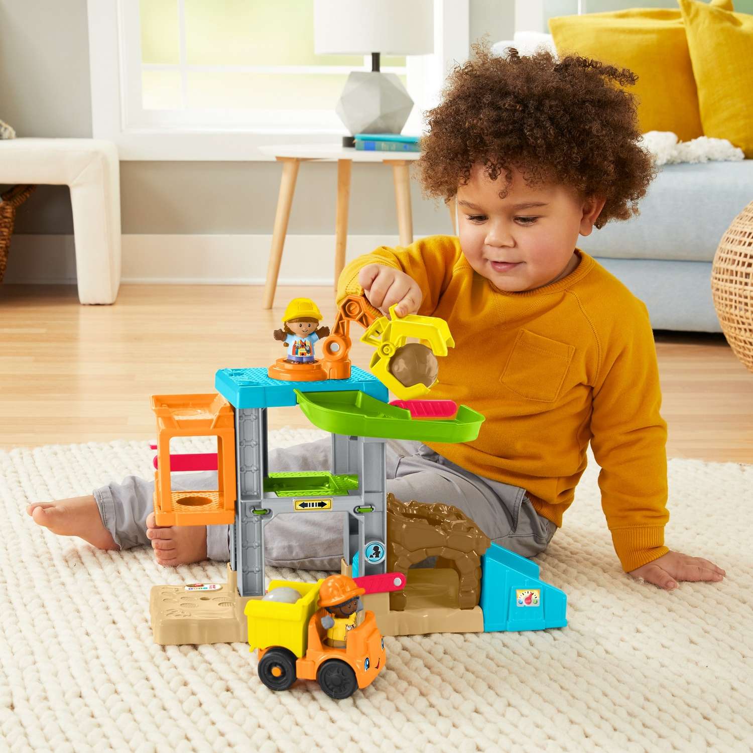 Игровой набор Fisher Price Little People Стройка - фото 15
