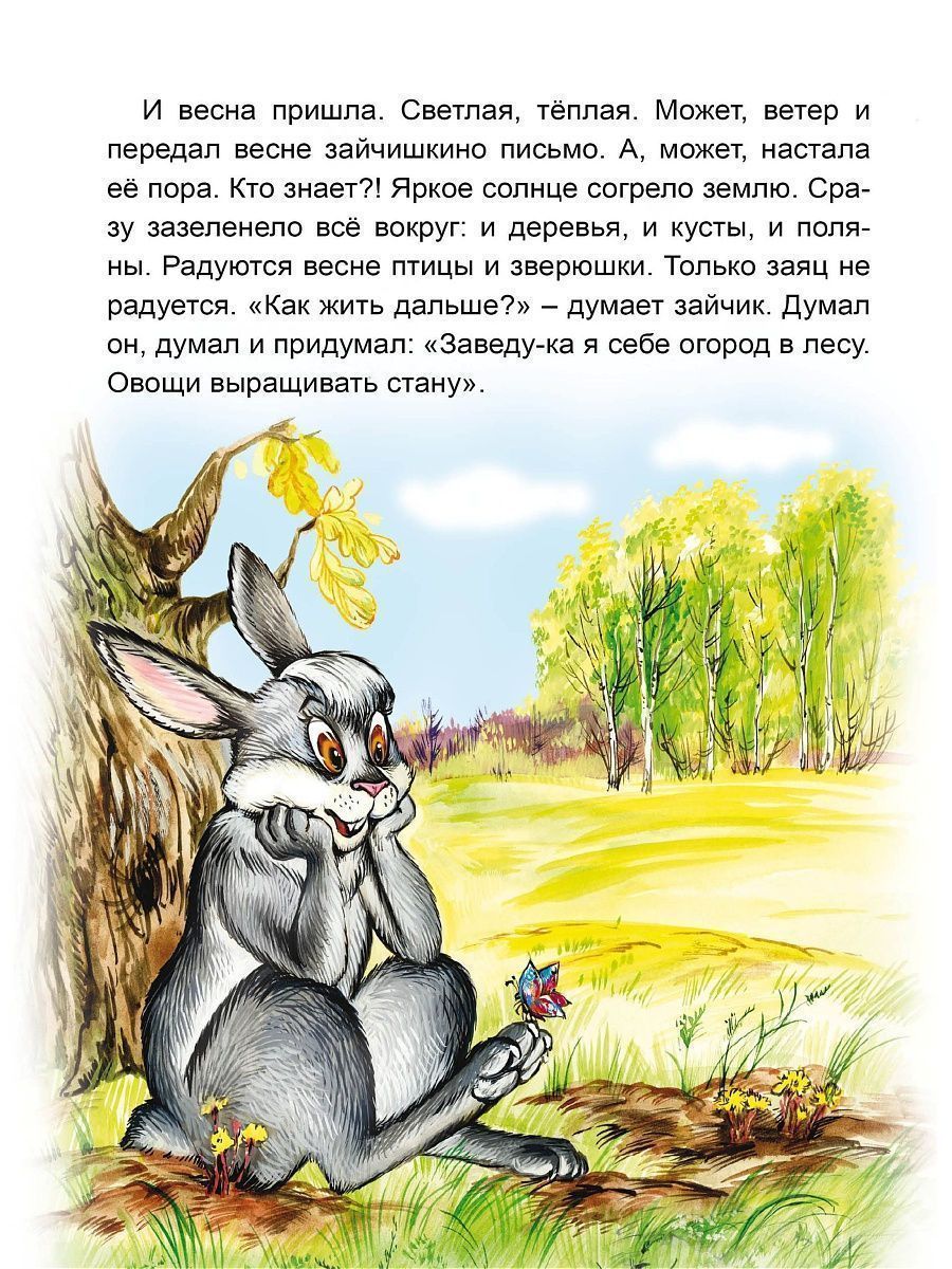 Книга Алтей Детские книги сказки для малышей «Лесной огород» набор 4 шт. - фото 3