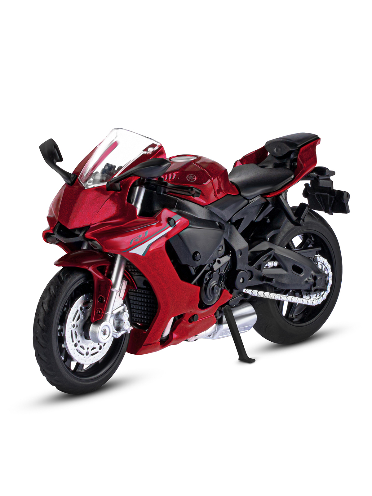 Мотоцикл АВТОпанорама Yamaha YZF R1 1:18 JB1251766 - фото 12