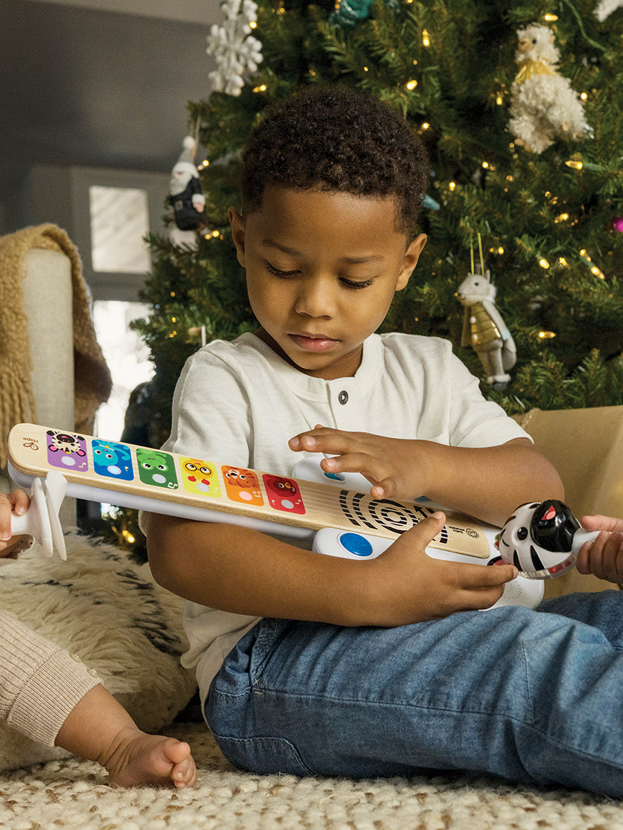 Игрушка музыкальная Hape Сенсорная гитара - фото 7