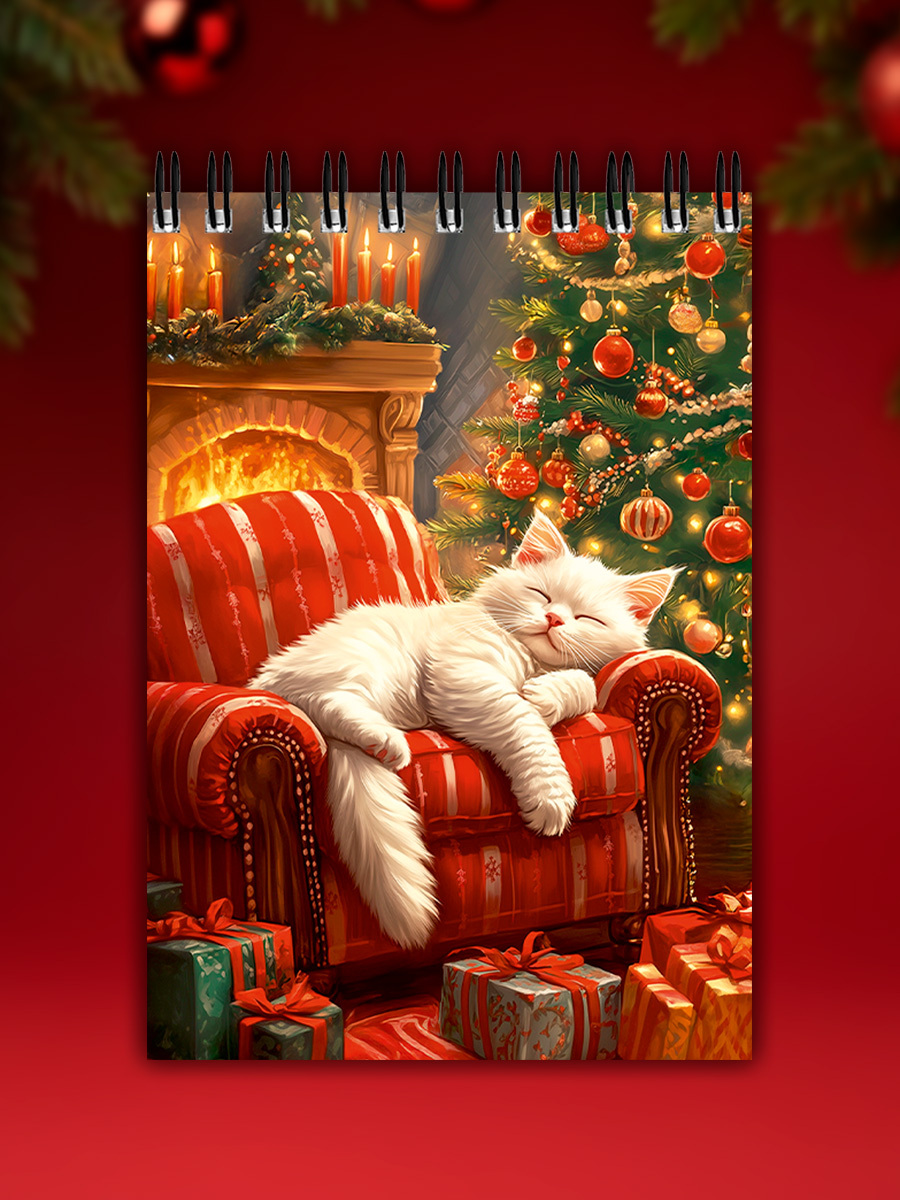 Блокнот Prof-Press Новогодние картинки 32 лист. - фото 8