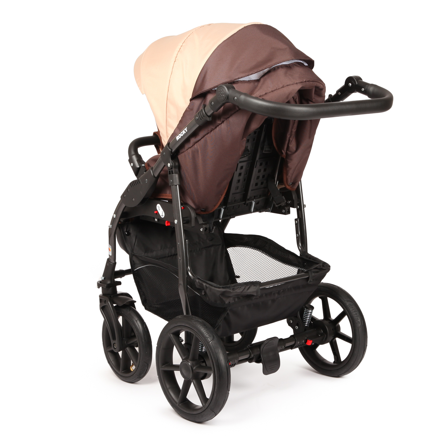Коляска 2в1 Babyton Rocky Brown - фото 9