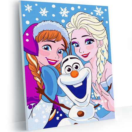 Картина по номерам Hobby Paint Анна Эльза Олаф в ассортименте