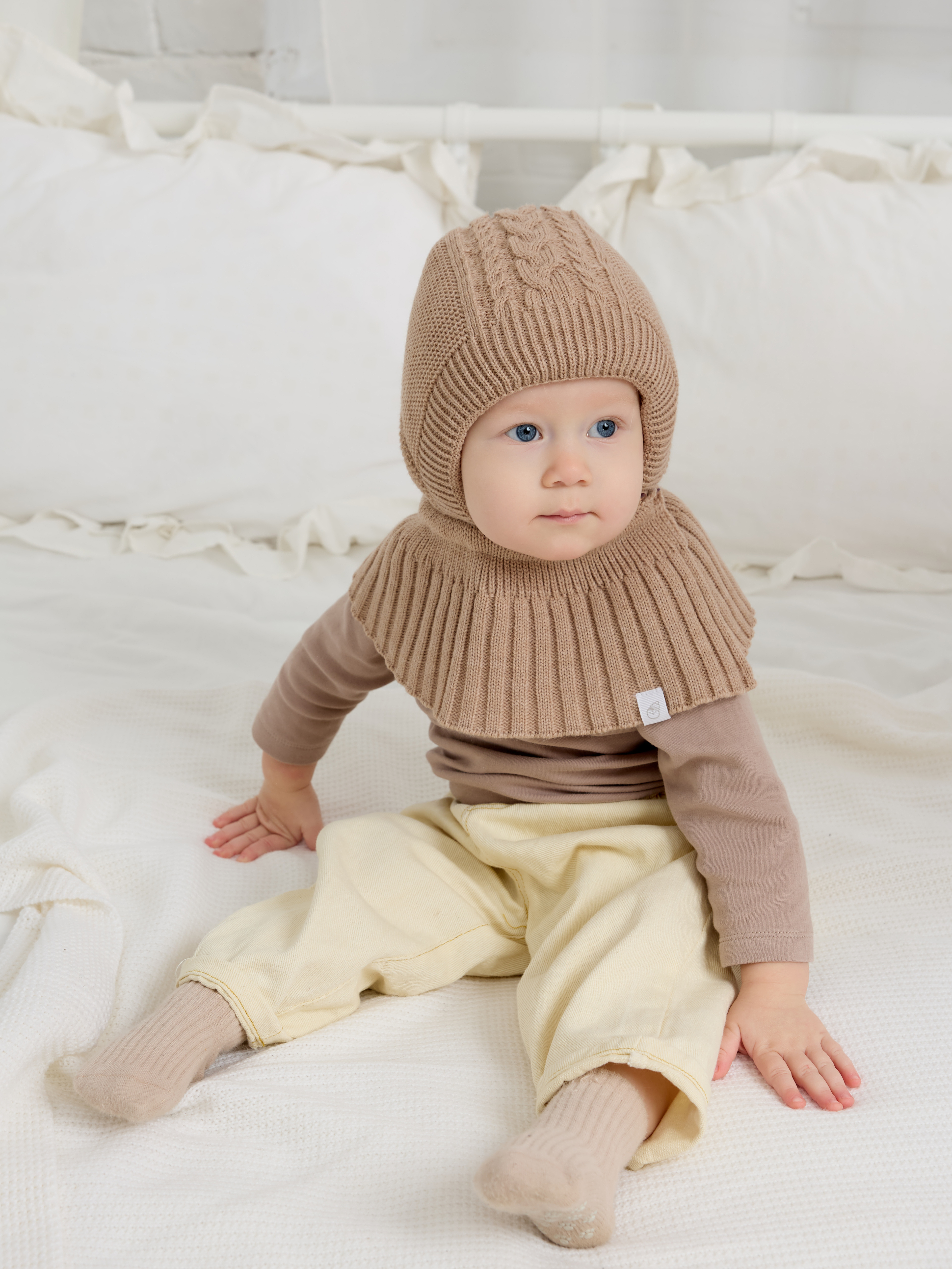 Шапка-шлем Starkoff Kids Д101312 - фото 4