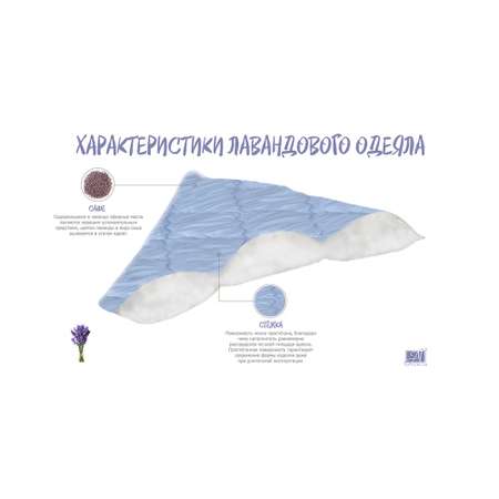 Одеяло Лаванда-Эко Альвитек 172х205 легкое