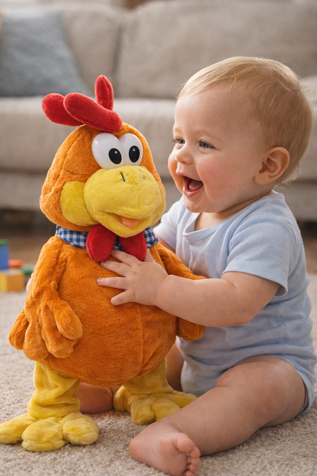 Мягкая игрушка BalaToys Петух танцующий и поющий - фото 4