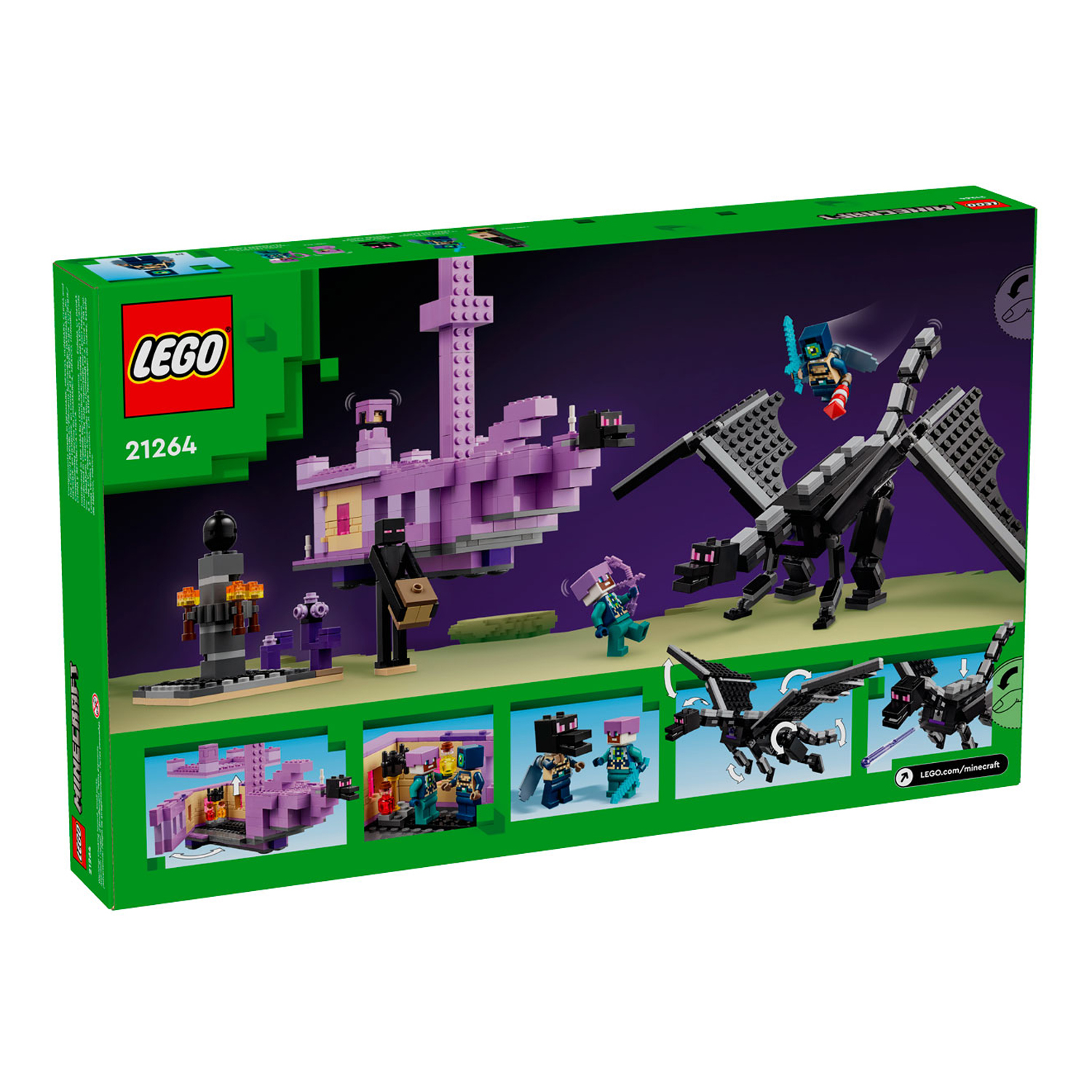 Конструктор LEGO Minecraft 657 дет. - фото 10