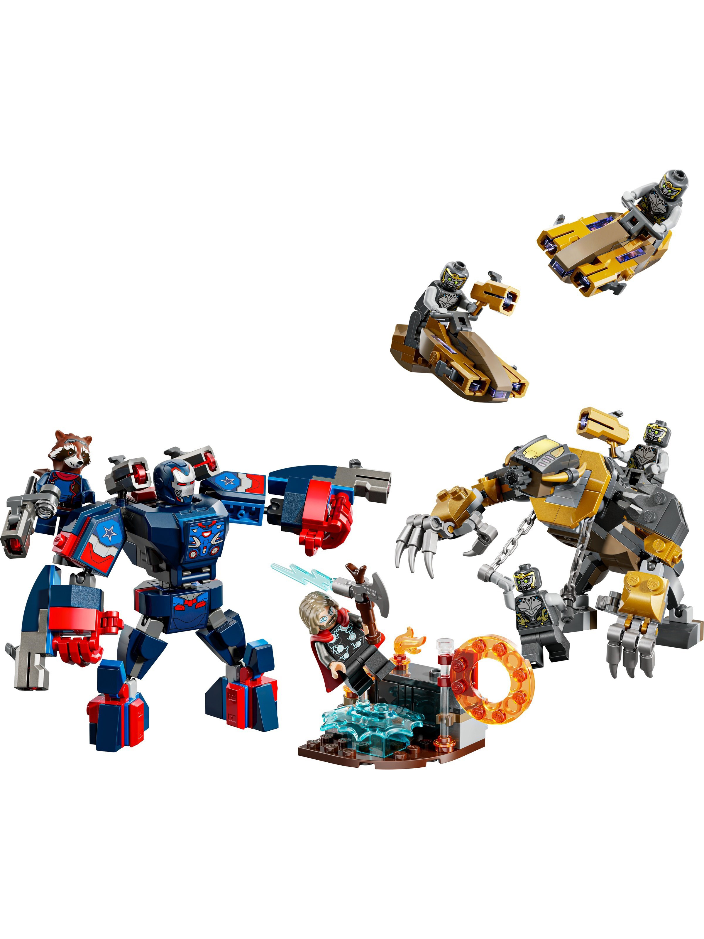 Конструктор LEGO Marvel Super Heroes Тор против Читаури 373 дет. - фото 2