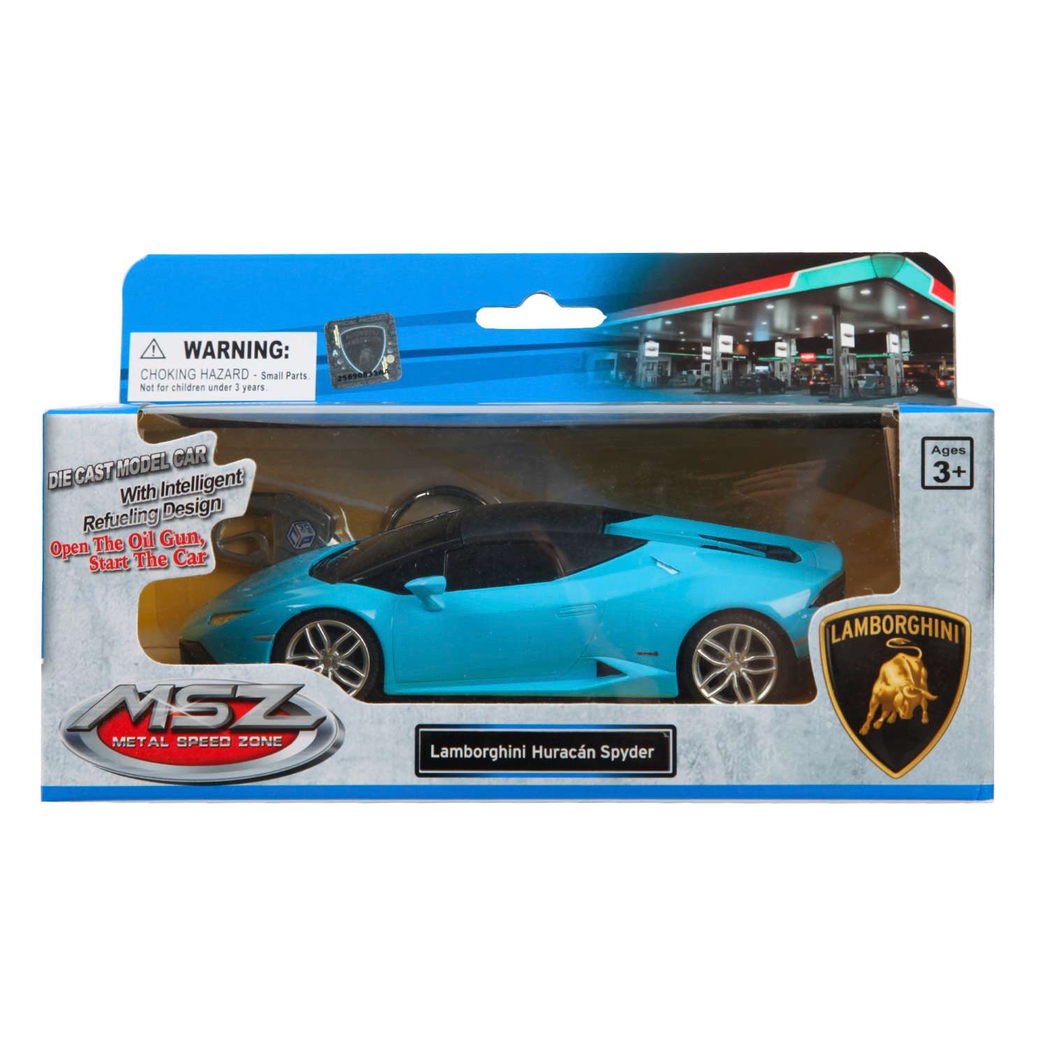 Автомобиль MSZ Lamborghini 1:32 68422 - фото 2