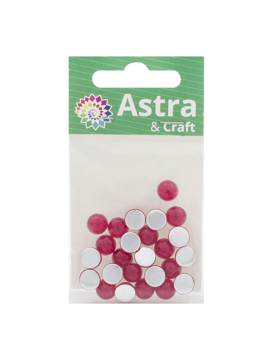 Набор для творчества Astra Craft полубусины 8 мм 25 шт - фото 4