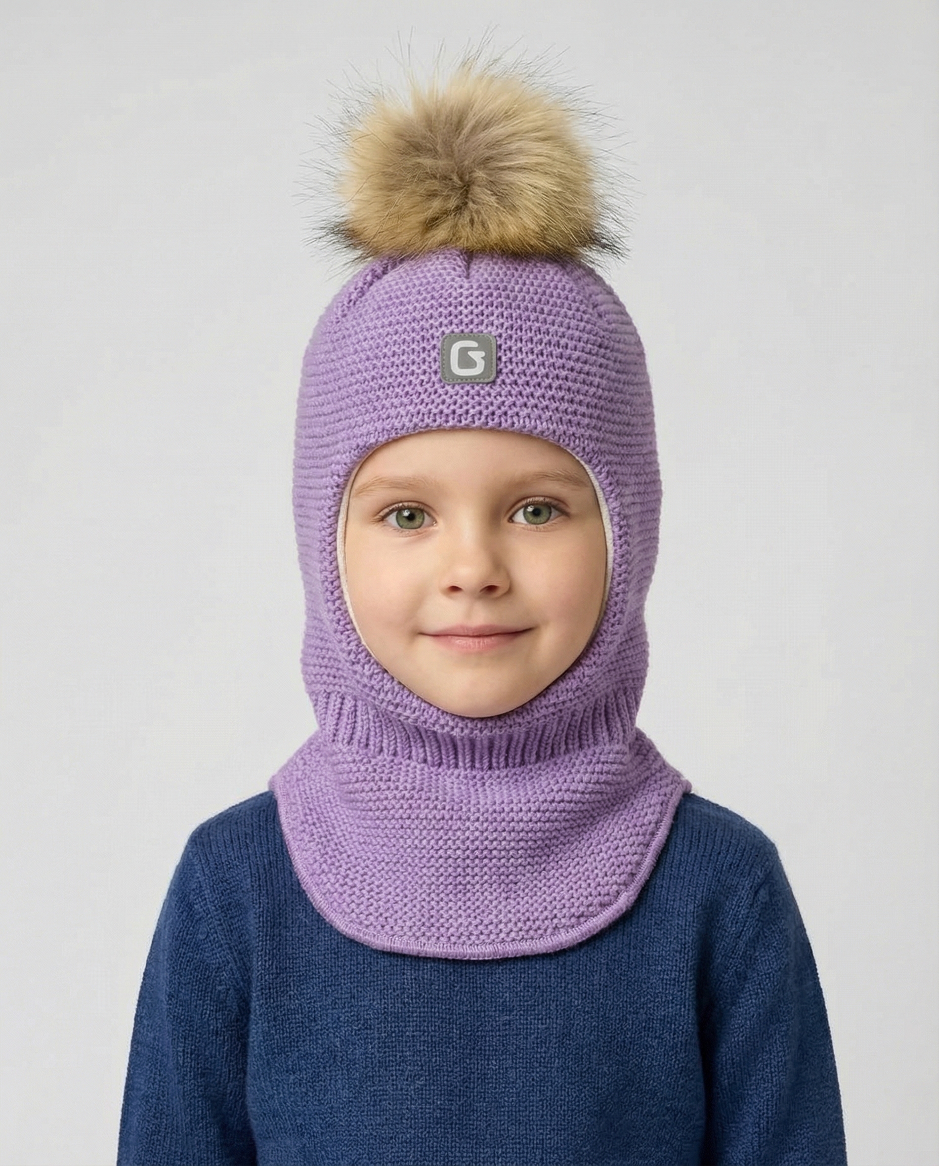 Шапка GUSTI GW25AC1228G-LAVENDER - фото 1