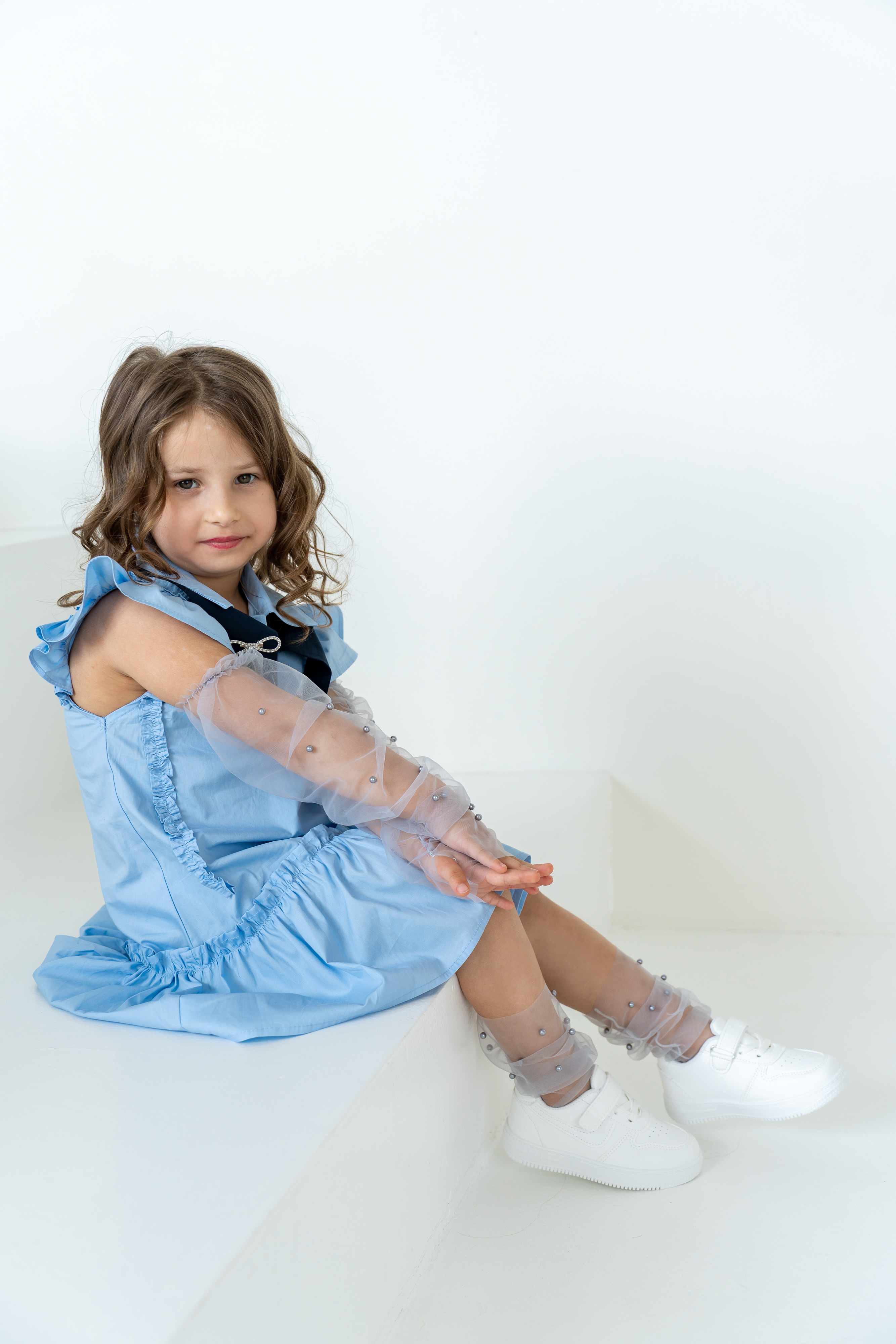 Носки VasileKiss Серые Б детские - фото 5