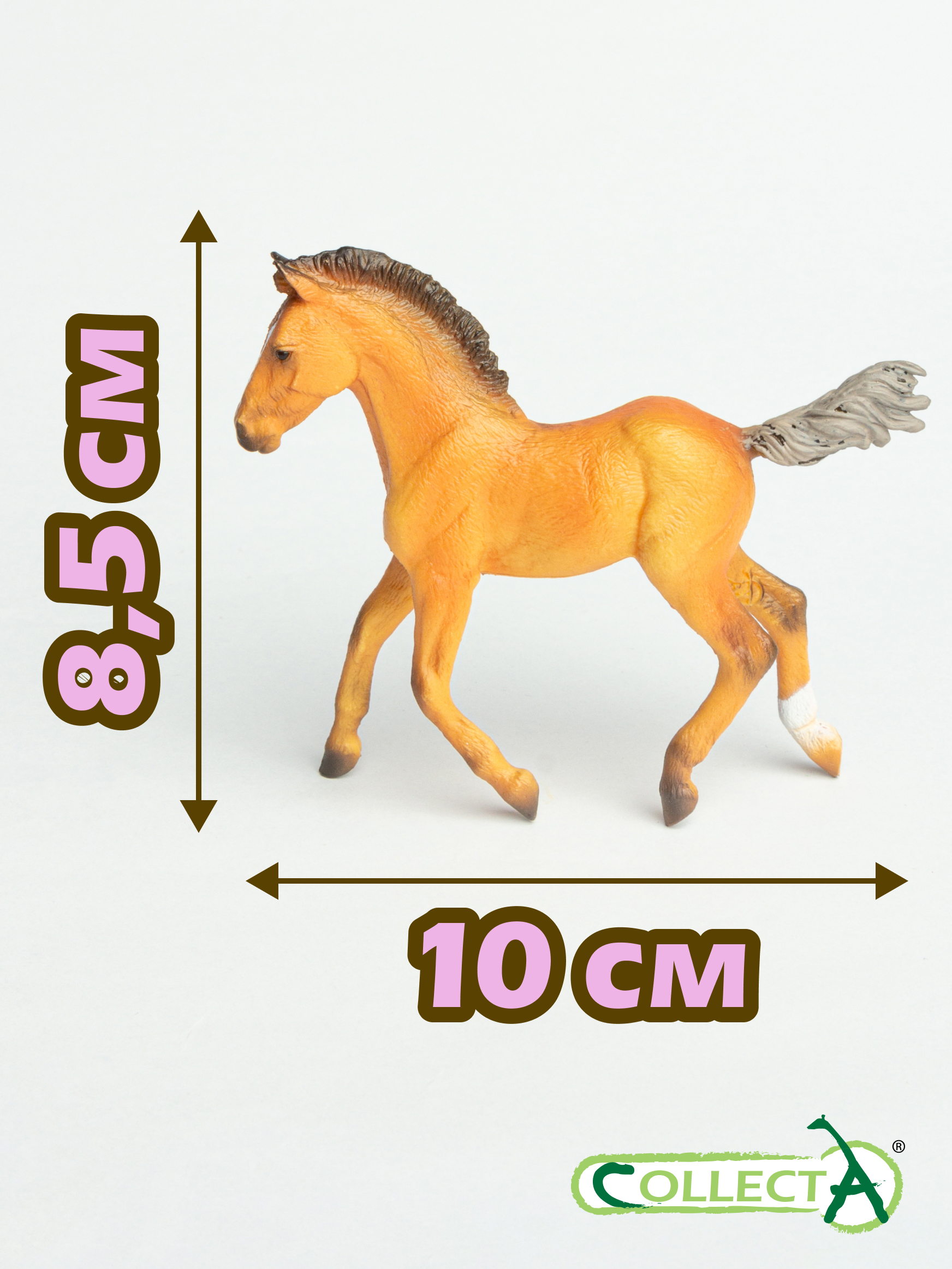 Фигурка Collecta Жеребёнок Ганноверский гнедой - фото 2