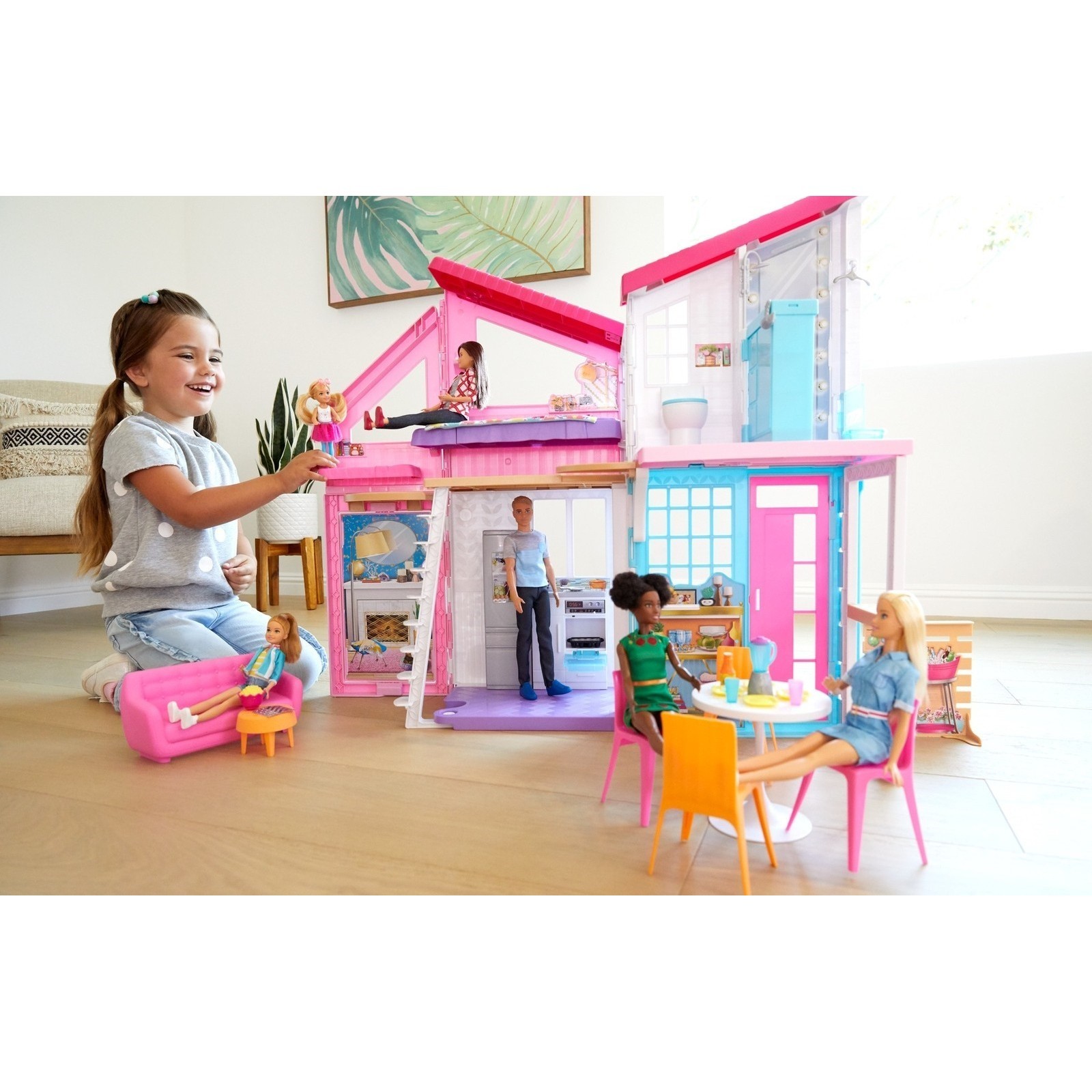 Домик для кукол Barbie FXG57 - фото 7
