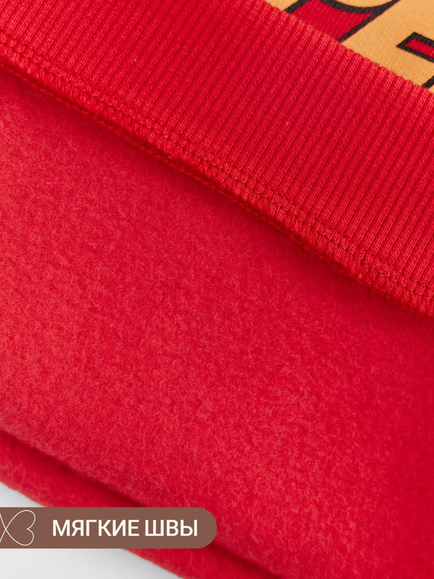 Свитшот Mark Formelle (Марк Формэль) 83106/красный +печать - фото 7