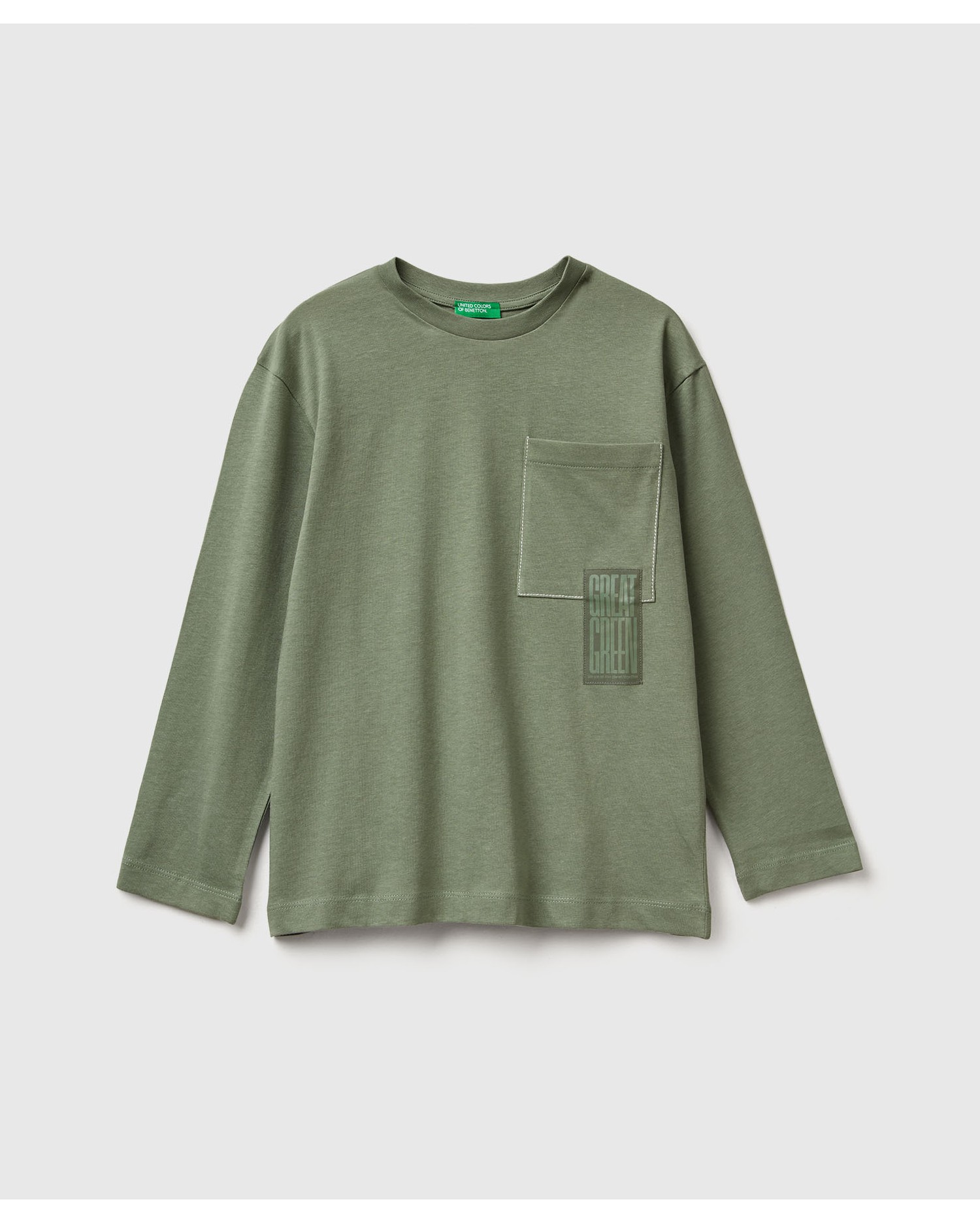 Лонгслив United Colors of Benetton 25A_3I1XC10QS_075 - фото 1