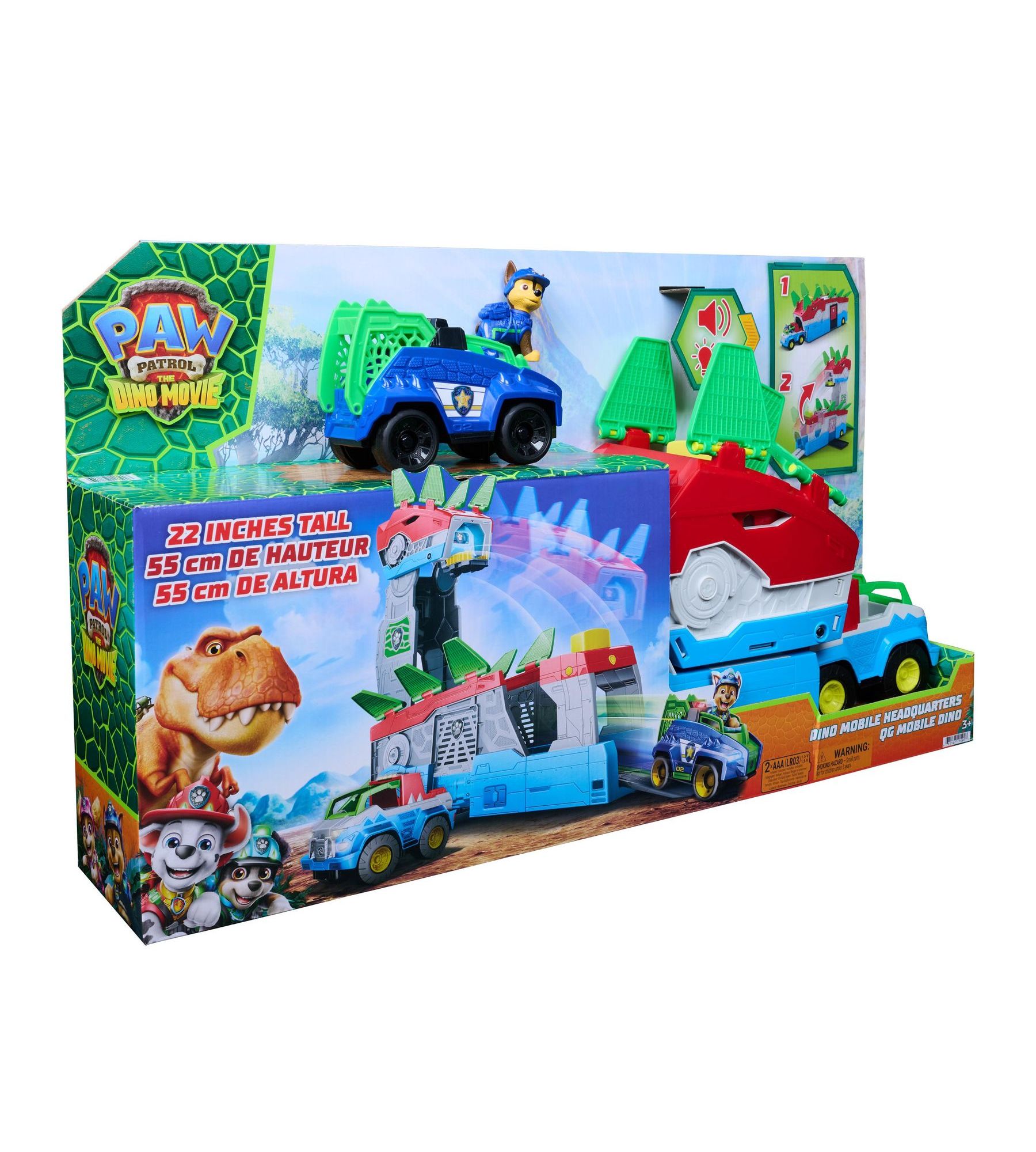 Игровой набор Paw Patrol Дино Мобильный штаб - фото 19