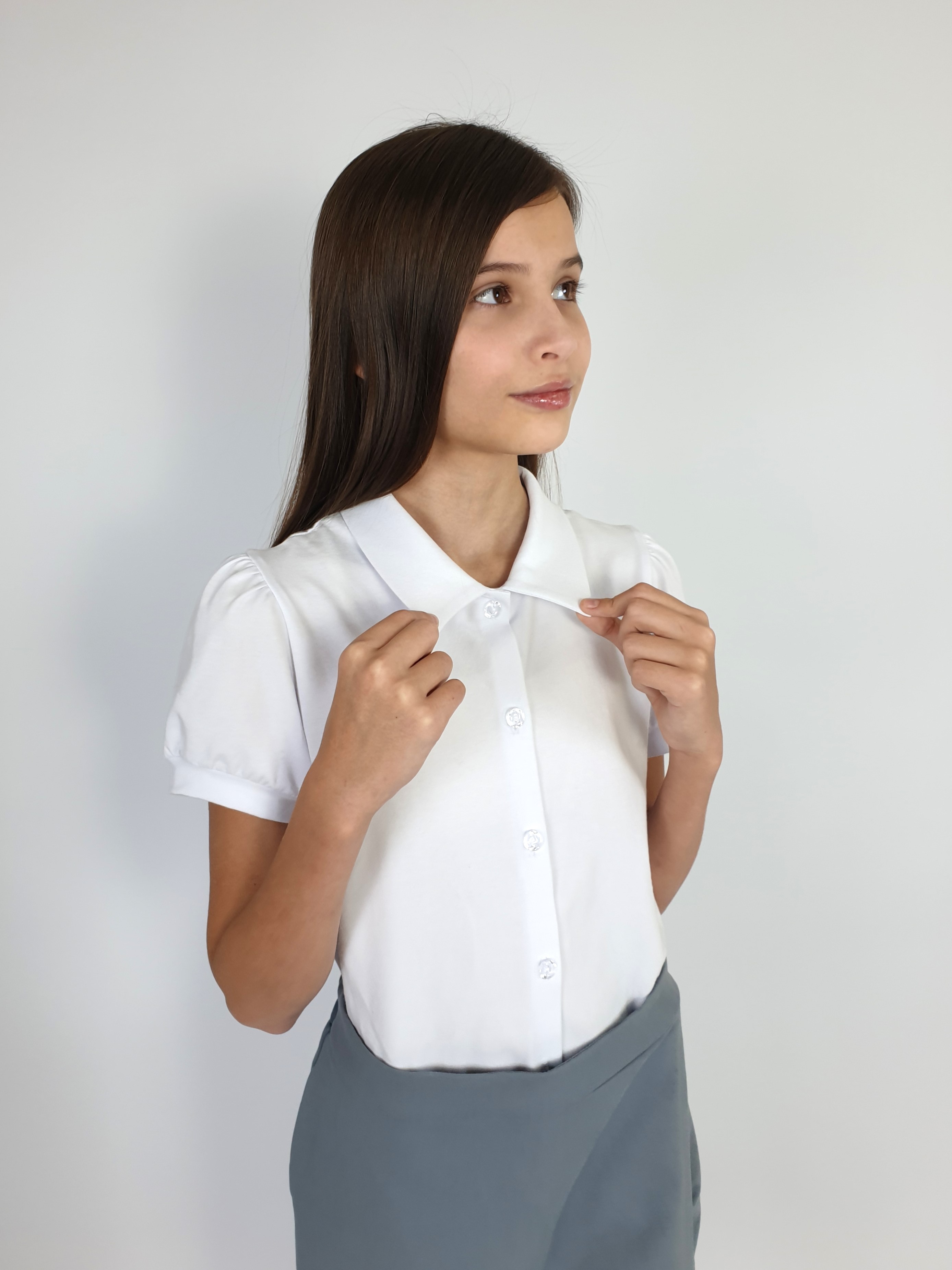 Блузка Luneva Шк 01-1. - фото 4