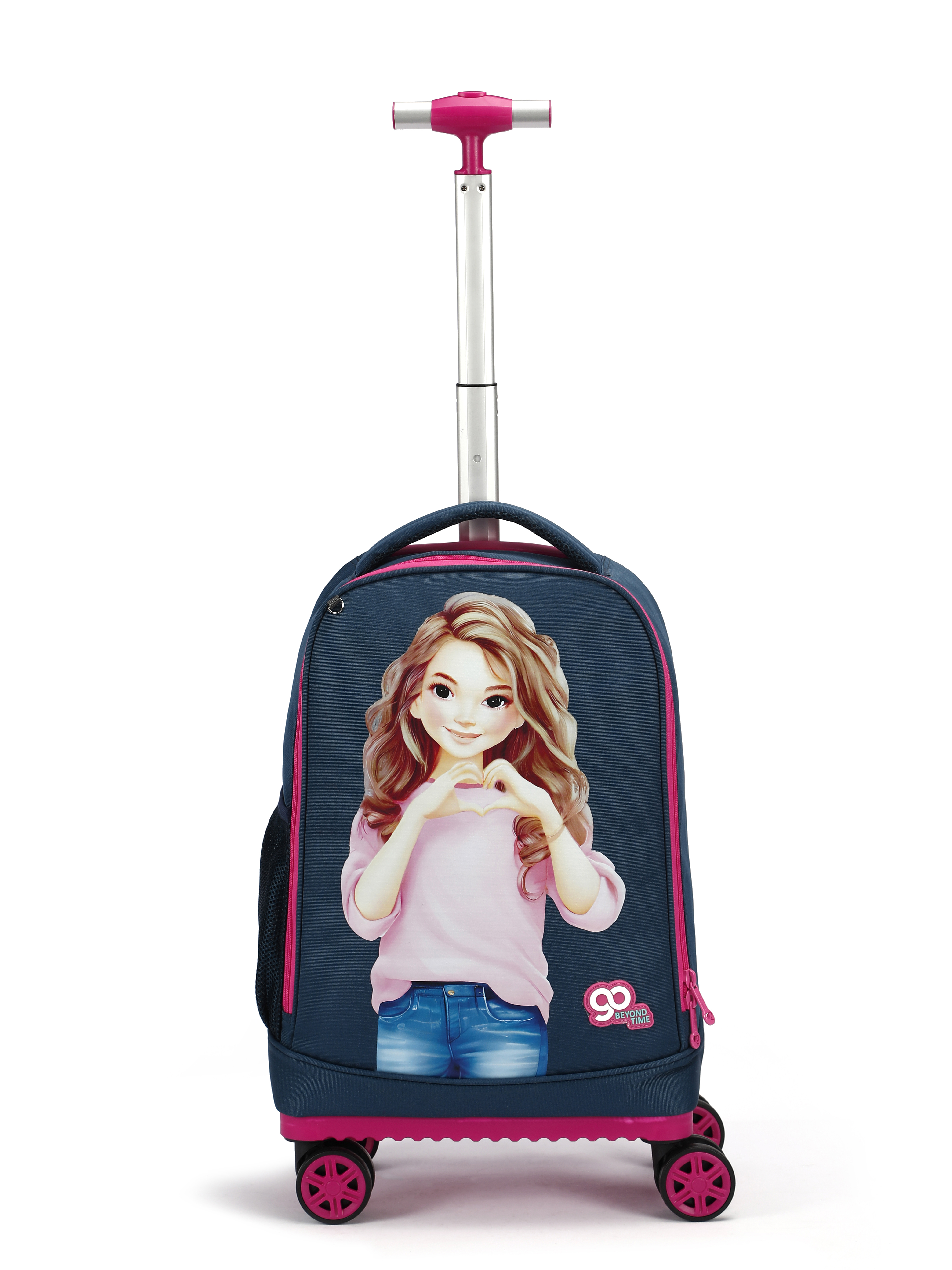 Чемодан Beyond time Девочка с сердечком - фото 6