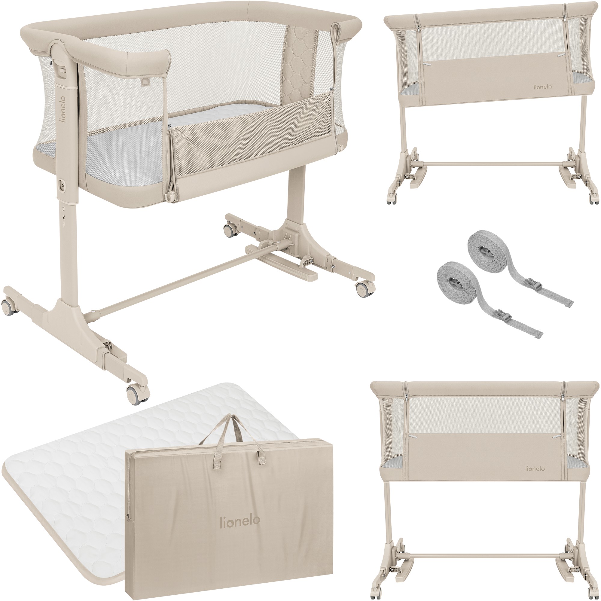 Колыбель Lionelo Pari бежевый - фото 1